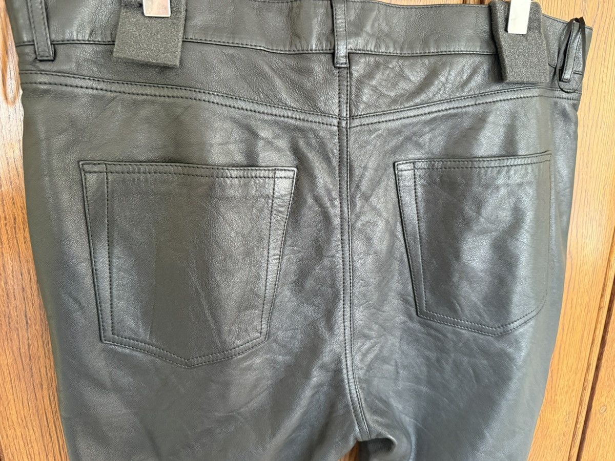 Saint Laurent Paris $3290 SS20 Saint Laurent leather pants jeans 52 Grail Size US 36 / EU 52 - 21 Thumbnail