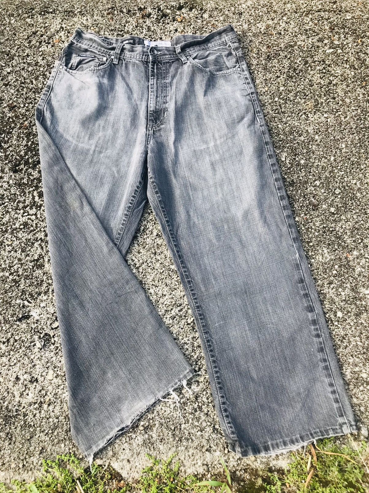 Ecko Unltd. × Vintage Vintage Y2K Ecko Unltd embroidered baggy jeans Size US 36 / EU 52 - 2 Thumbnail