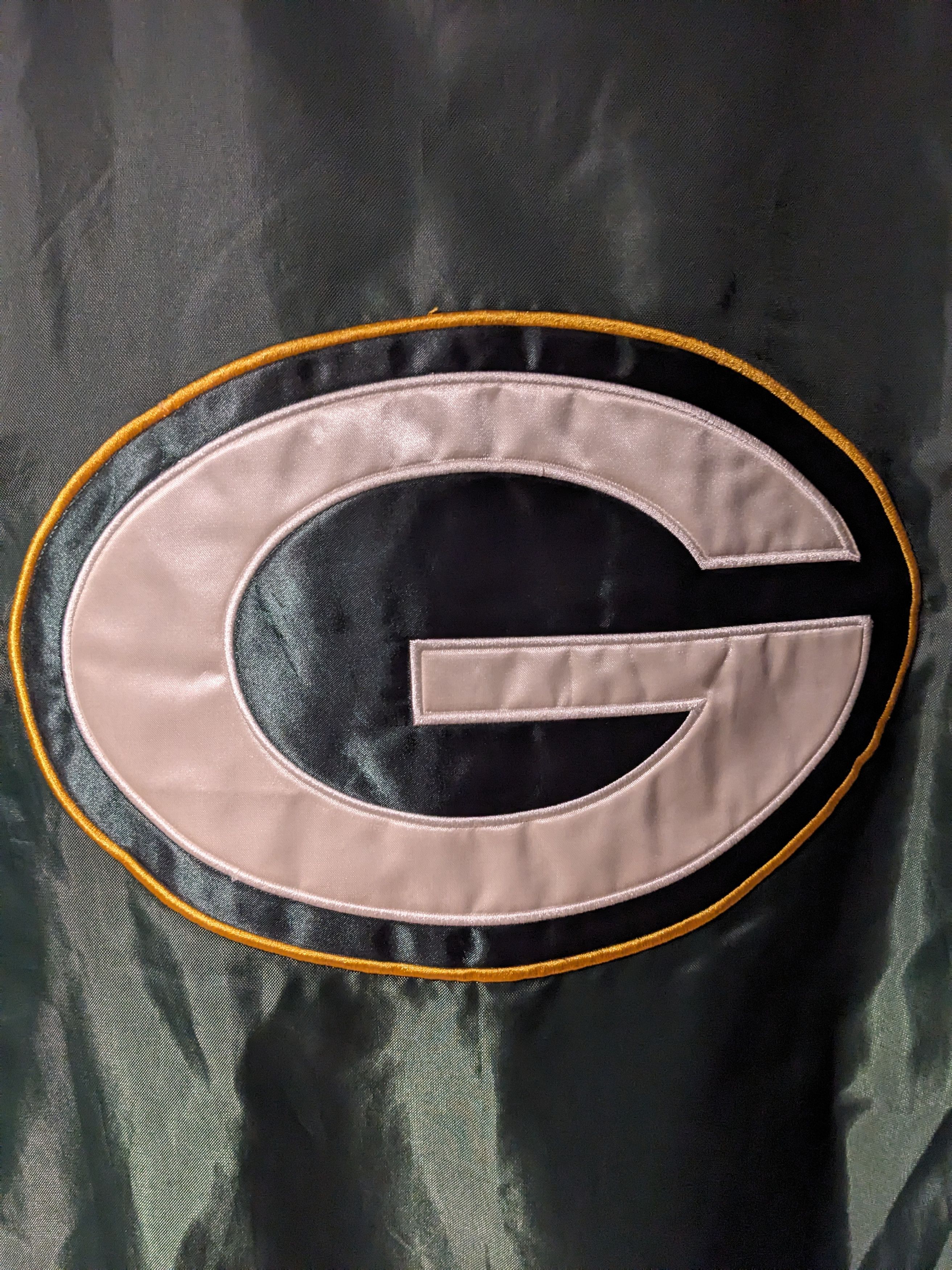 NFL × Vintage Vintage Y2K Green Bay Packers NFL Football Green Jacket Size US L / EU 52-54 / 3 - 5 Thumbnail