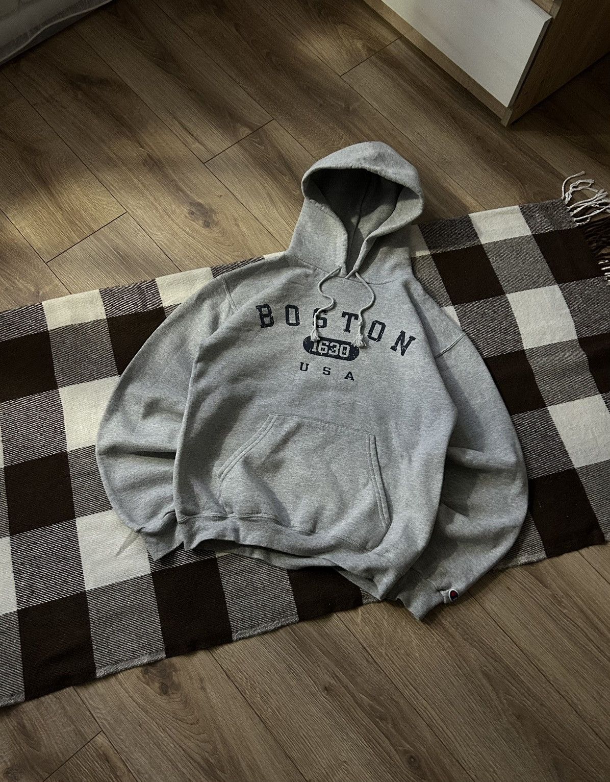 Champion × Vintage Vintage Champion Boston USA big logo hoodies mens Size US S / EU 44-46 / 1 - 1 Thumbnail