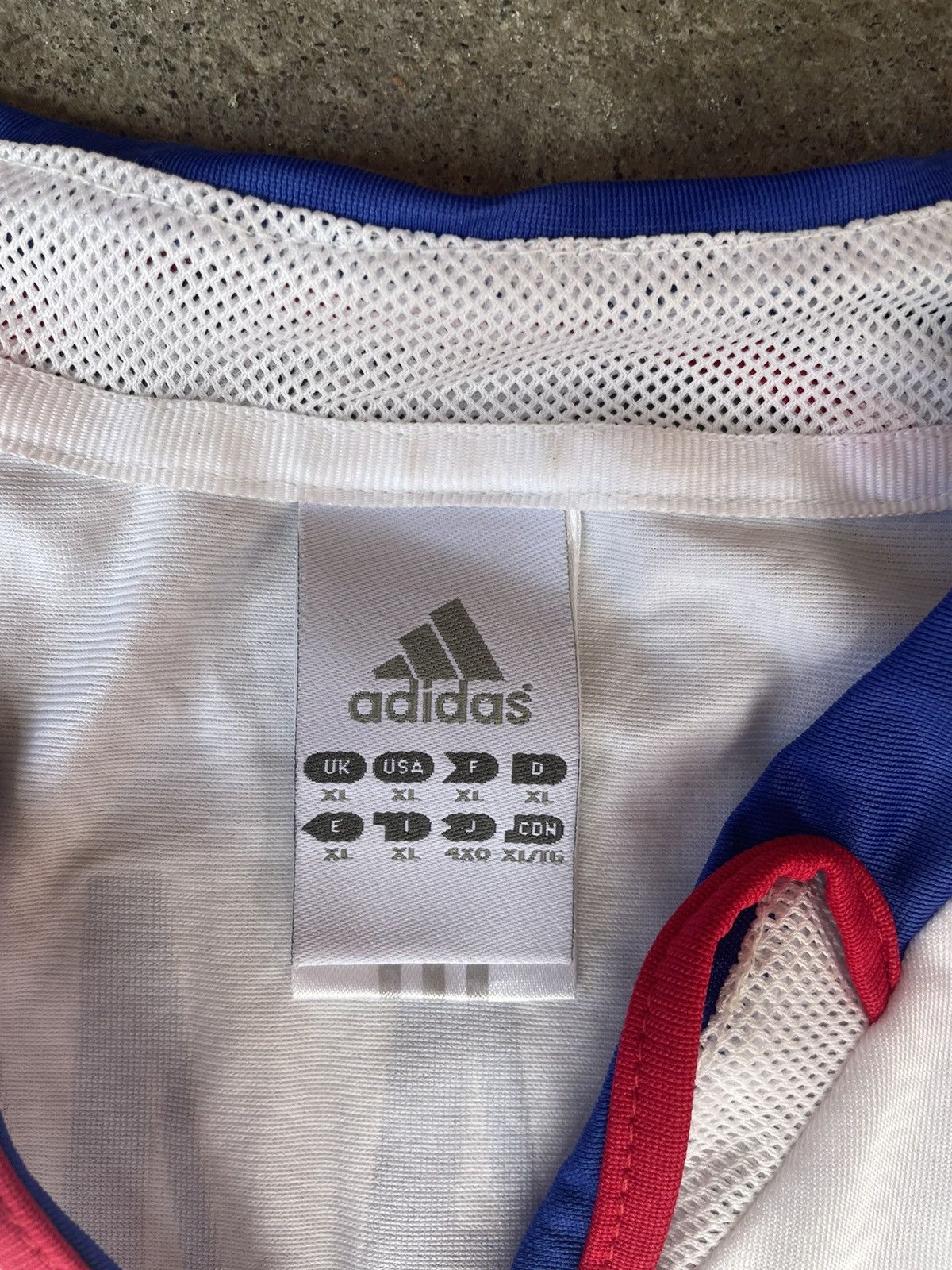 Adidas × Vintage Vintage F.F.F. 2004 Zinedine Zidane #10 Size US XL / EU 56 / 4 - 3 Thumbnail
