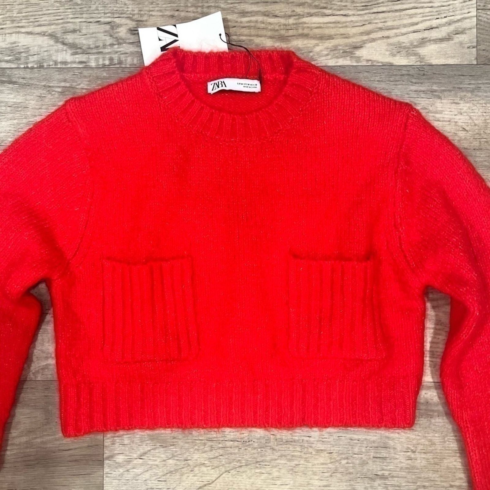 Zara ZARA Wool-Blend Knit Sweater NWT Size M / US 6-8 / IT 42-44 - 19 Thumbnail