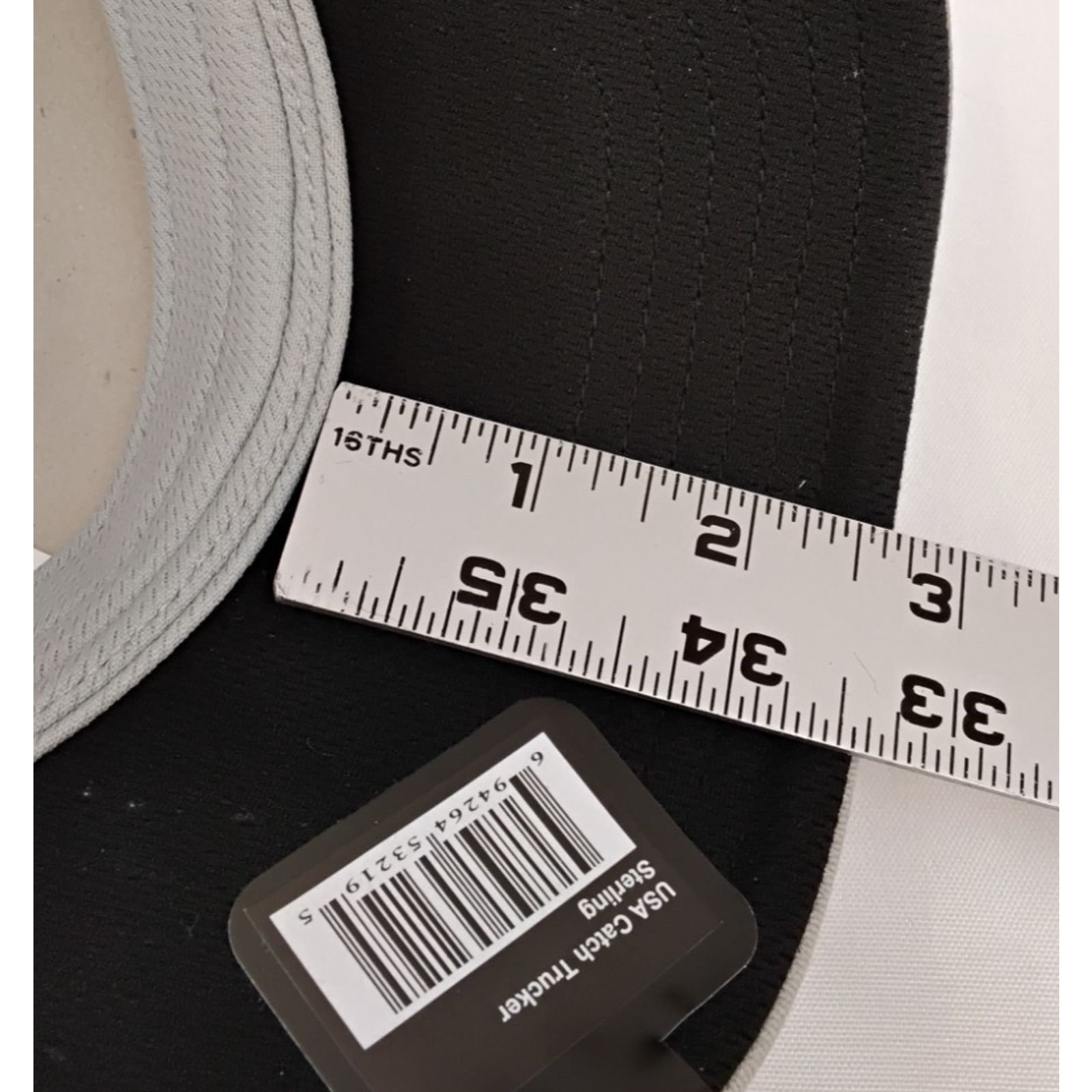 Simms Simms USA Catch Trucker Sterling Gray Ball Cap New With Tag Size ONE SIZE - 16 Thumbnail