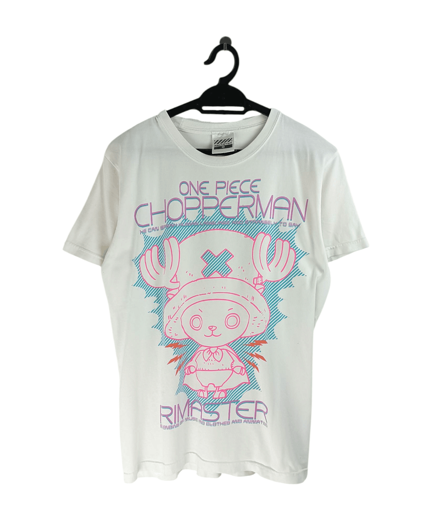 Anime VINTAGE ONE PIECE TONY TONY CHOPPER TEE bleach naruto Size US M / EU 48-50 / 2 - 1 Thumbnail