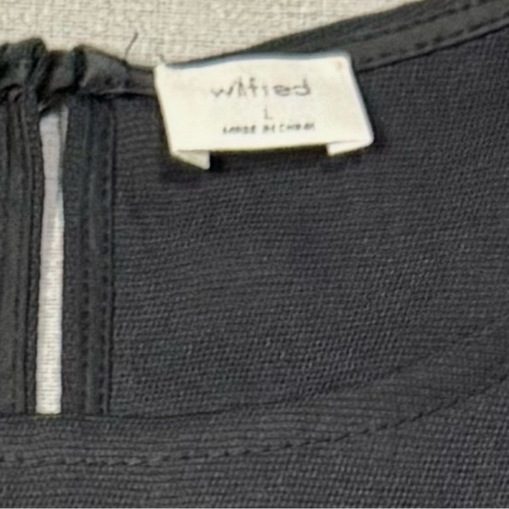 Aritzia Wilfred Aritzia Rive Black Sleeveless Shorts Romper Size L Size 36" / US 14 / IT 50 - 7 Thumbnail