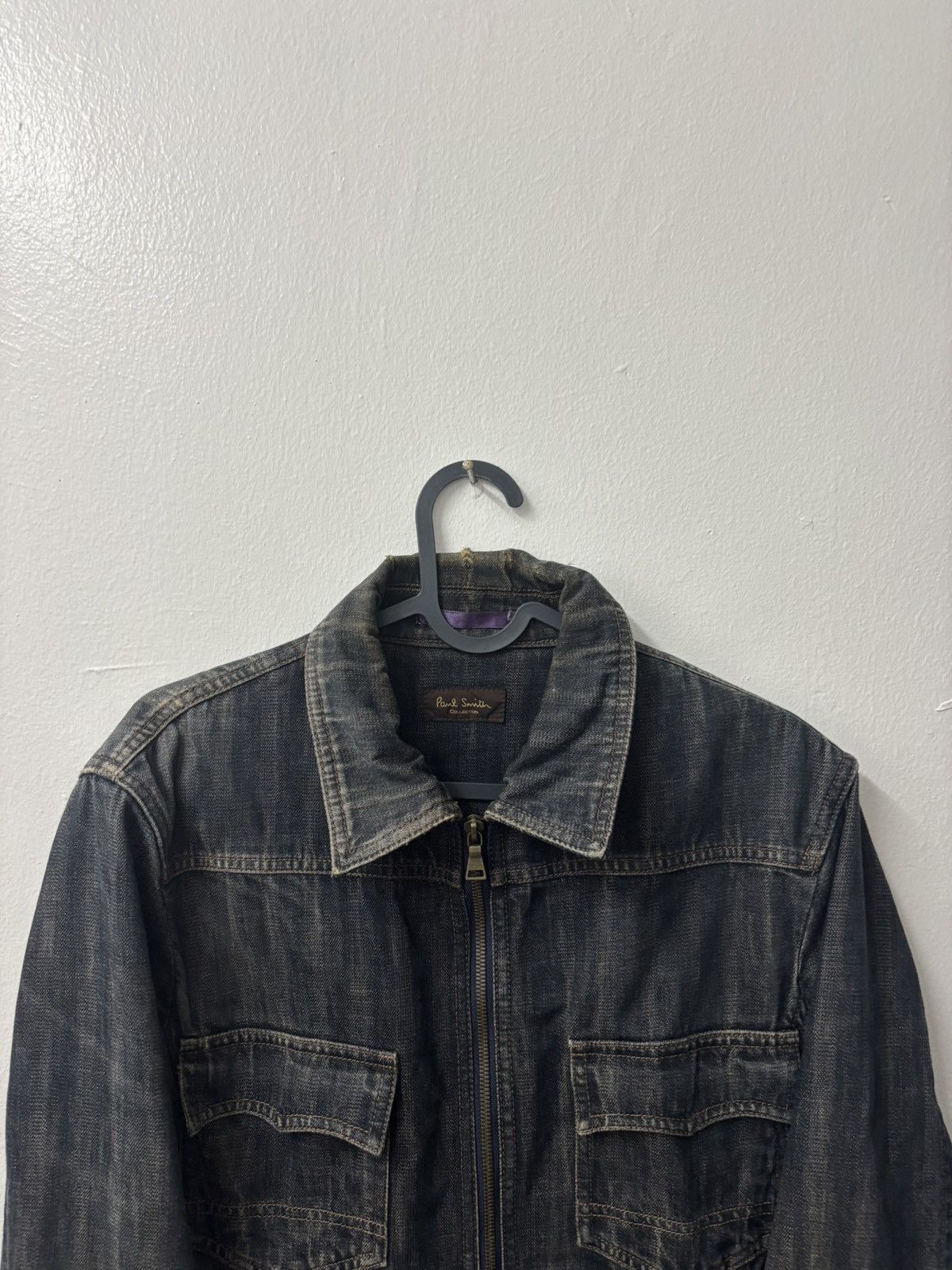 Levi's Paul Smith Collection Denim Jacket Vintage Faded/Distressed Size US L / EU 52-54 / 3 - 2 Thumbnail