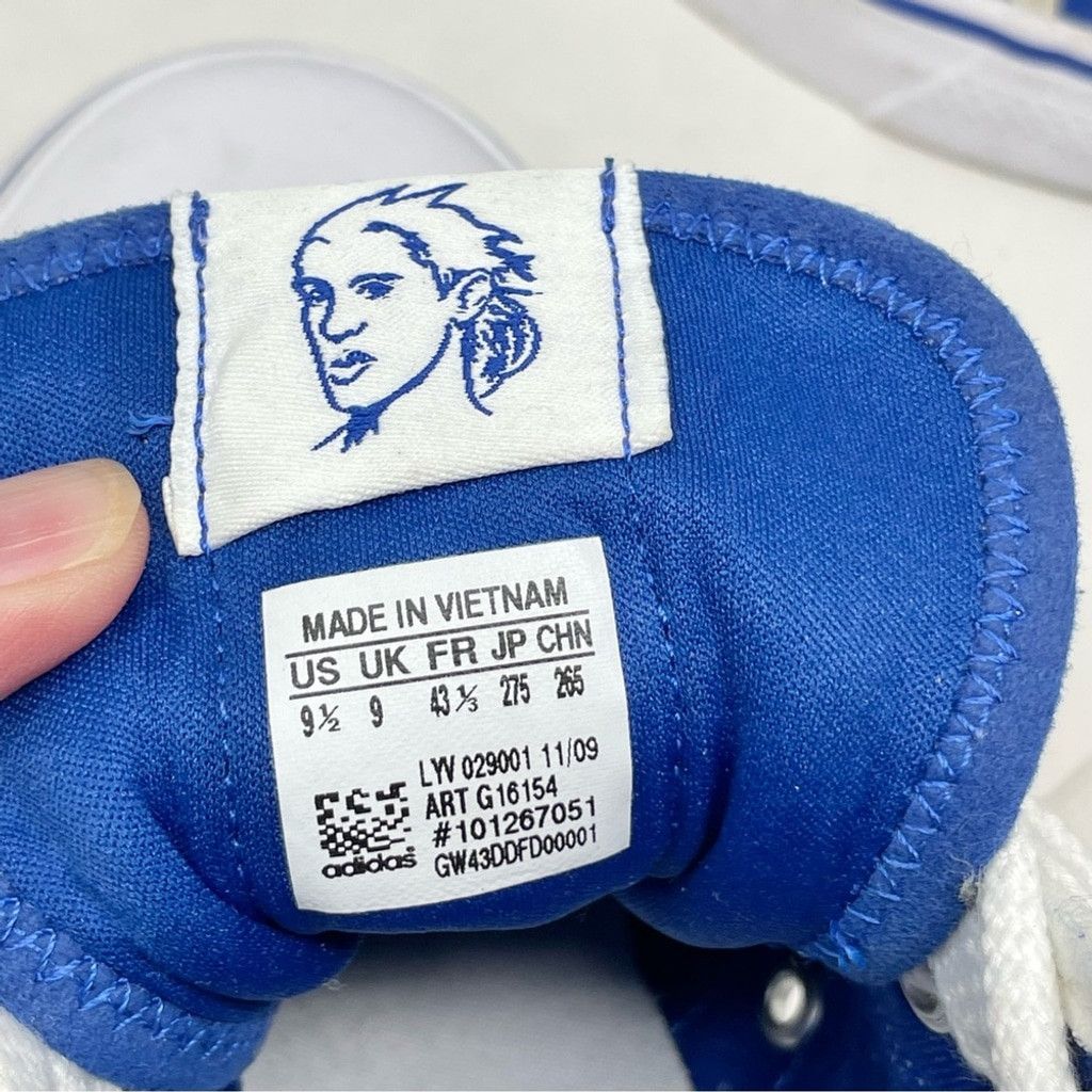 Adidas adidas Nizza Hi “Tassels” by Jeremy Scott Blue Suede US 9.5 Size US 9.5 / EU 42-43 - 10 Thumbnail