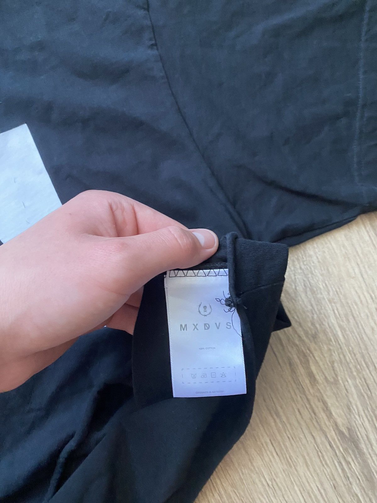 MXDVS MXDVS by MAX REYNDERS Rick Owens style cropped Y2K t shirt Size US M / EU 48-50 / 2 - 4 Thumbnail