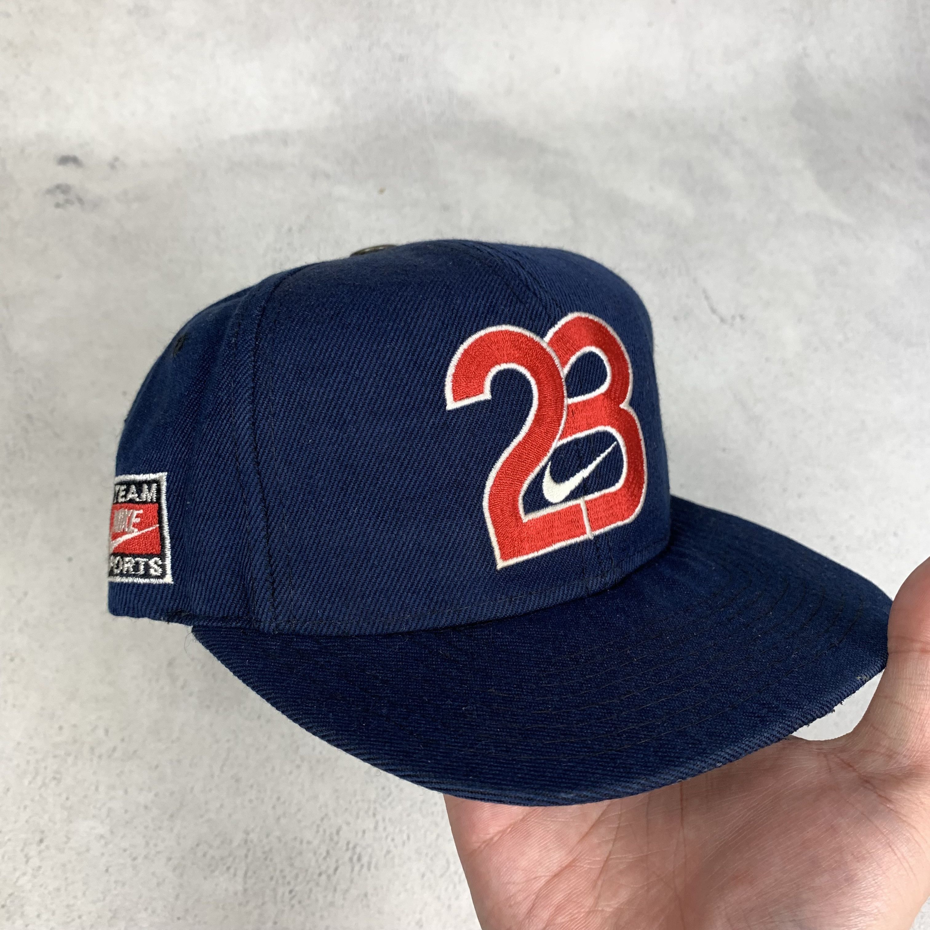 Nike Vintage Nike 23 Jordan Snapback Hat Cap Size ONE SIZE - 1 Thumbnail