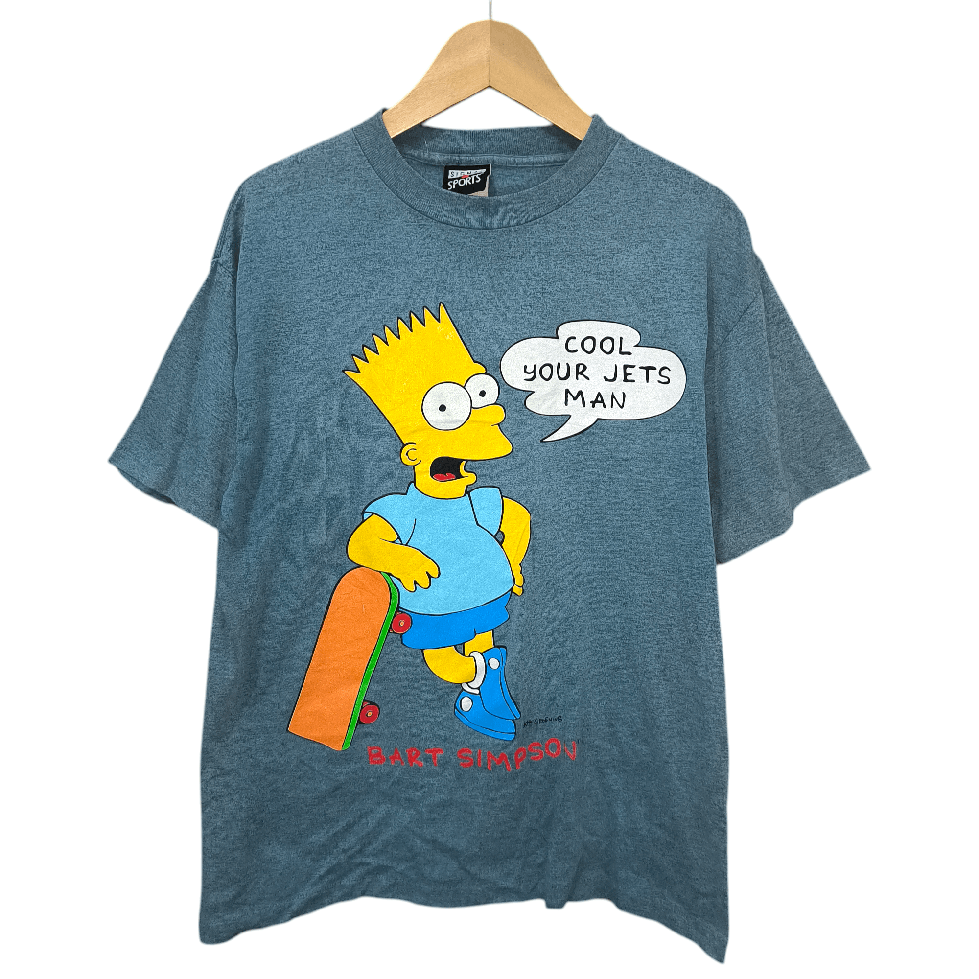 The Simpsons × Vintage Vintage Bart Simpson Size US M / EU 48-50 / 2 - 1 Thumbnail