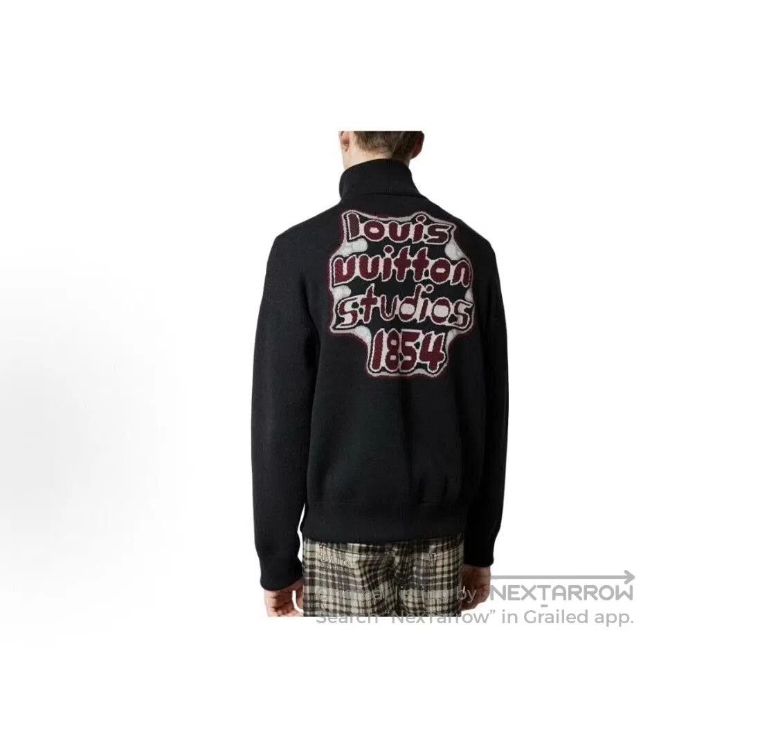 Louis Vuitton louis vuitton wool zip jacket in black. Size US XL / EU 56 / 4 - 8 Thumbnail