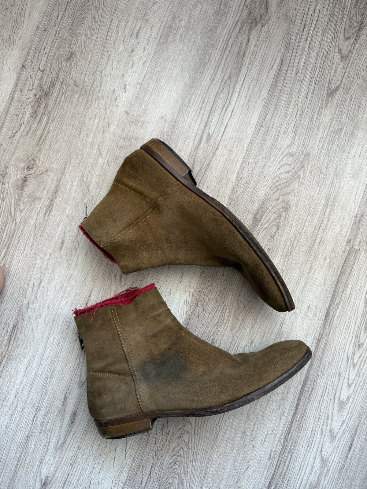 Zadig & Voltaire Zadig & Voltaire Suede Ankle Boots Brown EU 44 / US 11 Size US 11 / EU 44 - 1 Thumbnail