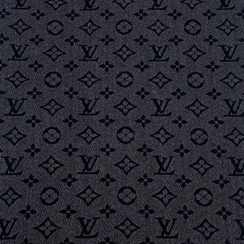 Louis Vuitton Louis Vuitton Black and grey logo presbyopic full print wo Size ONE SIZE - 3 Thumbnail