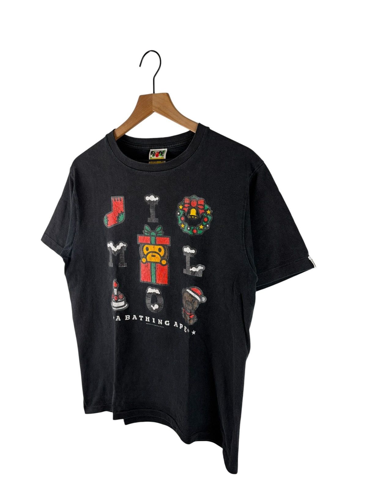 Bape 2011 Bape Milo X’mas Print Tee Size US M / EU 48-50 / 2 - 2 Thumbnail