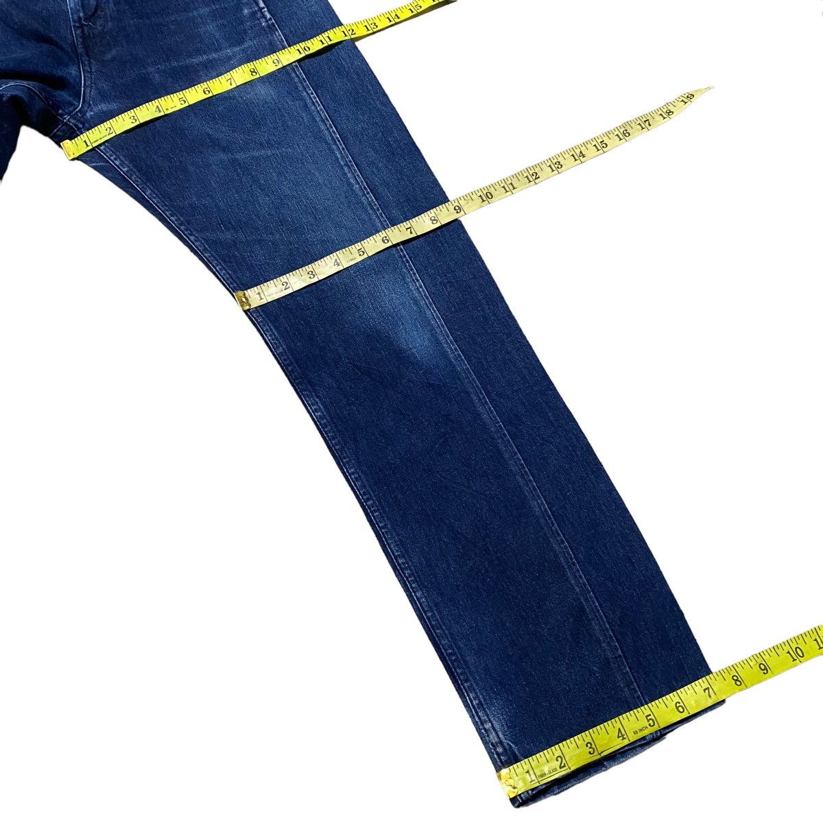 CABANE de ZUCCa Cabane De Zucca Denim Fatigue Pants Indigo Dye Size US 30 / EU 46 - 23 Thumbnail