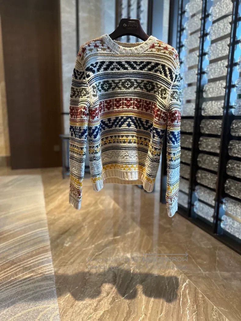 Loro Piana Loro Piana Colorful Cashmere Sweater, Christmas Limited Ed Size XS / US 0-2 / IT 36-38 - 1 Thumbnail