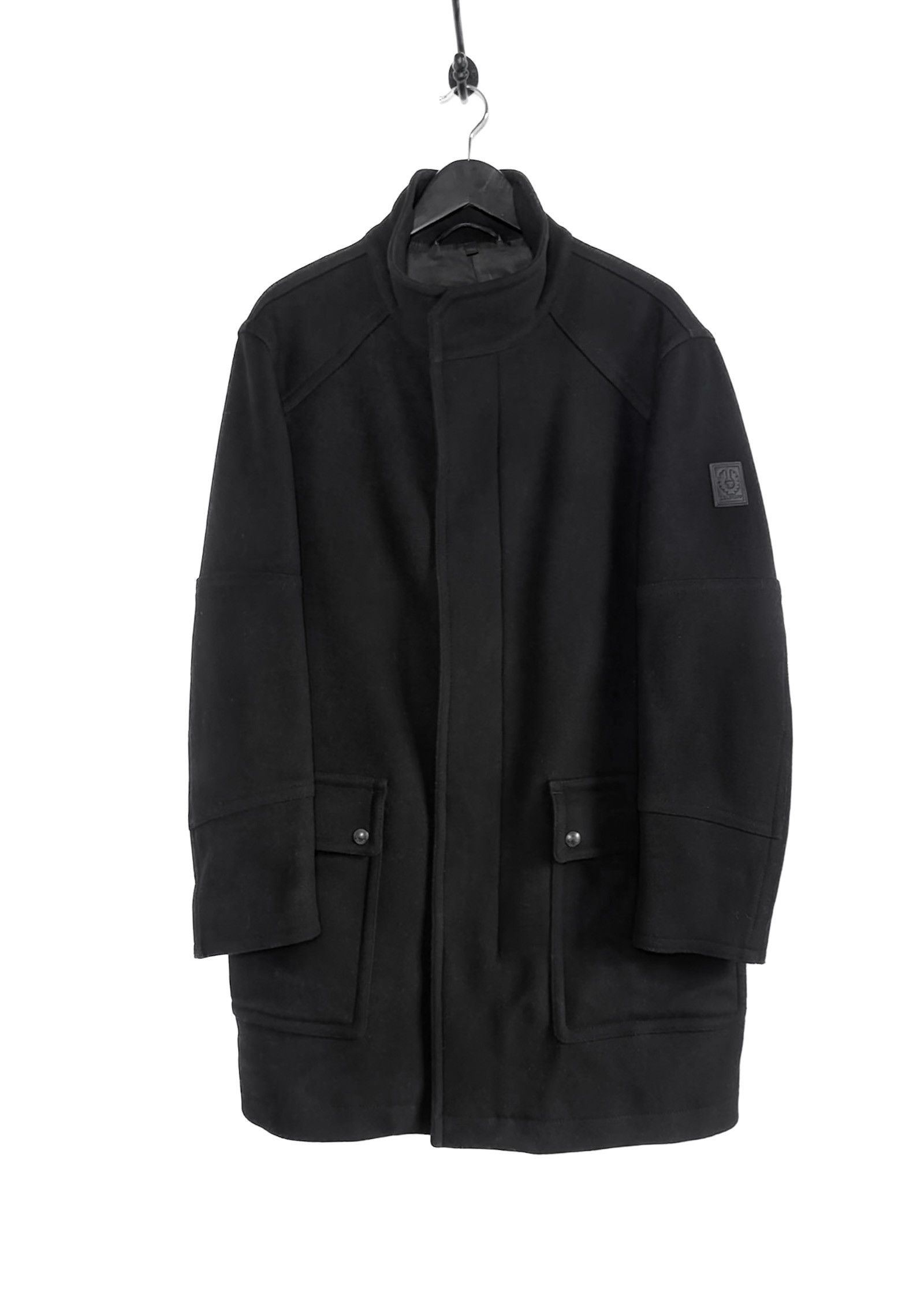 Belstaff Belstaff Black Wool Utility Coat Size US M / EU 48-50 / 2 - 1 Thumbnail