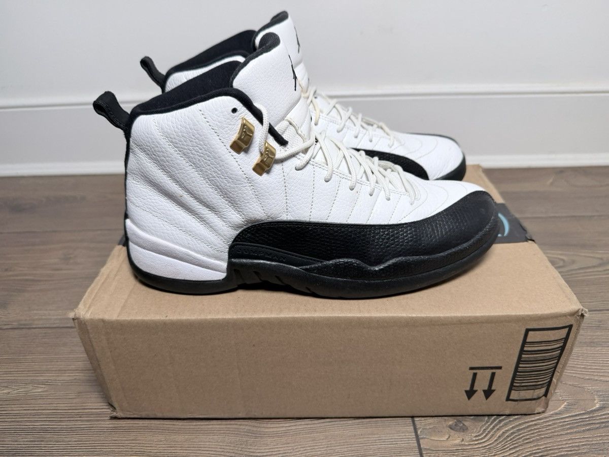 Jordan Brand Air Jordan 12 Retro “Taxi” – 2013 – White/Black – Men’s Size US 10.5 / EU 43-44 - 3 Thumbnail