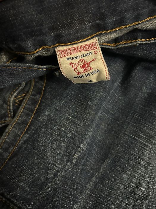 True Religion Vintage Baggy Denim Jeans True Religion Sematary Chief ...