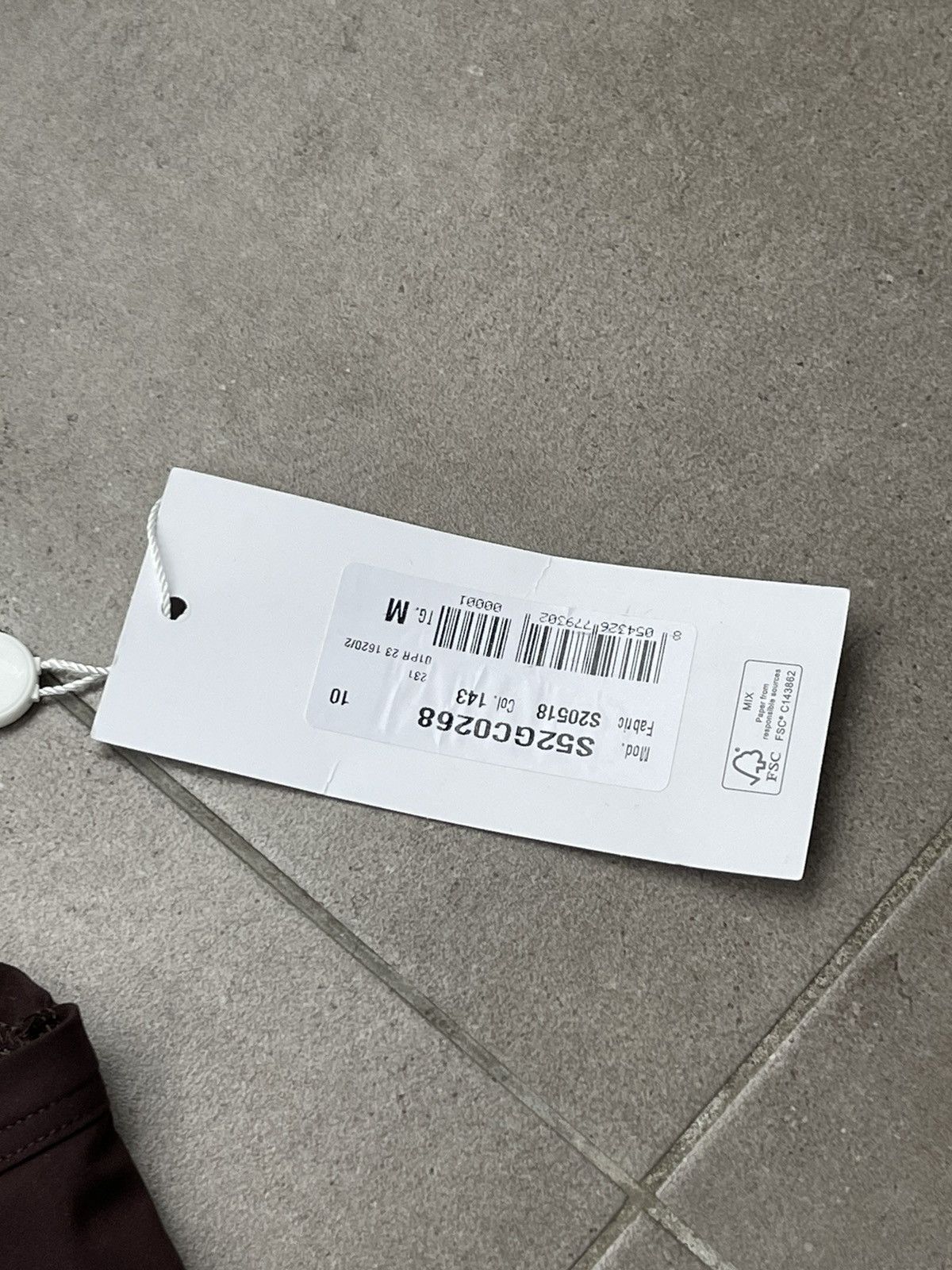 Maison Margiela !DS! SS23 Maison Margiela Printed Logo Chocolate Long Sleeve Size US M / EU 48-50 / 2 - 25 Thumbnail