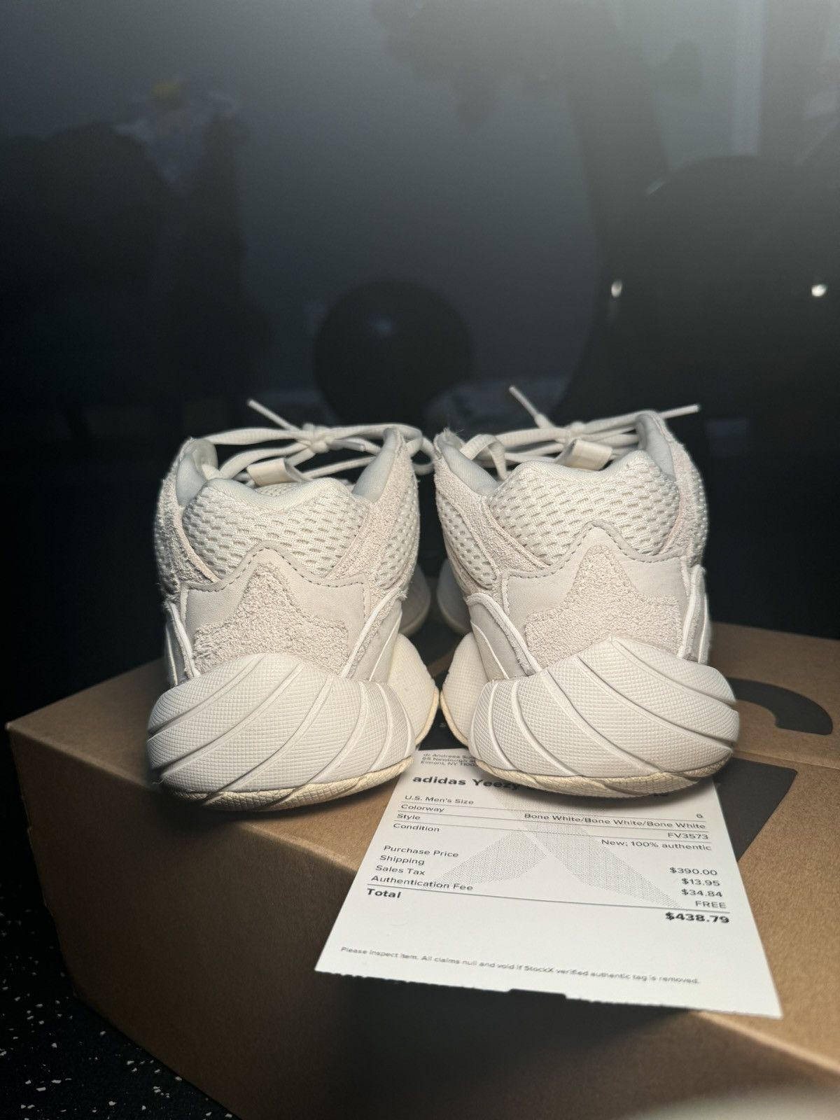 Adidas × Yeezy Yeezy 500 bone white 6Y Size US 6 / EU 39 - 5 Thumbnail