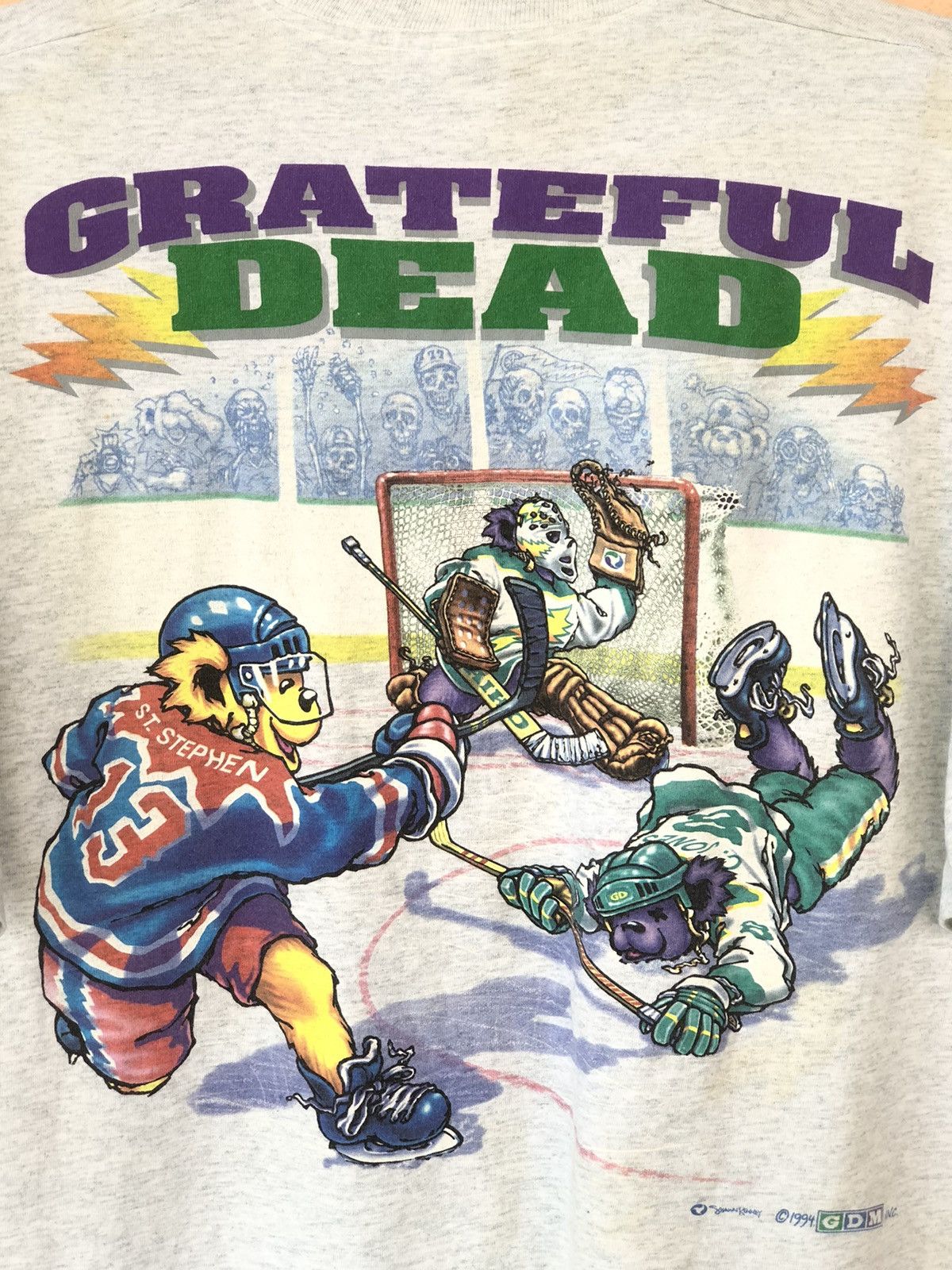 Band Tees Vintage 90s GRATEFUL DEAD steal your faceoff Size US XL / EU 56 / 4 - 8 Thumbnail