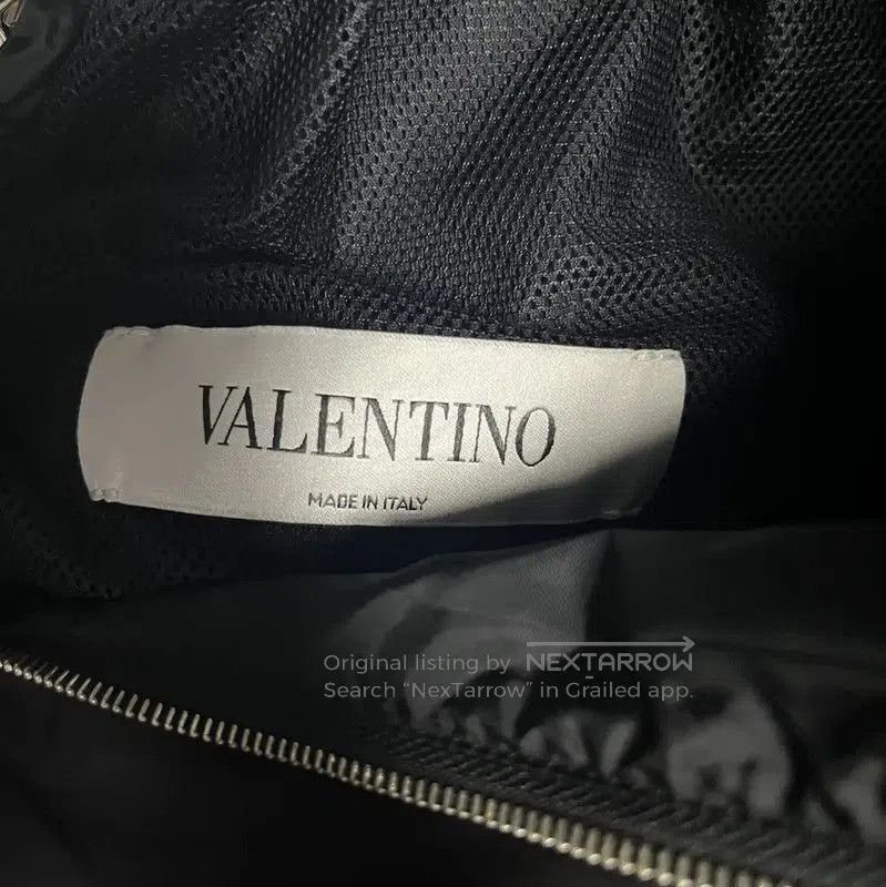 Valentino Valentino Black Nylon Hooded Jacket Size XL . Size US XL / EU 56 / 4 - 3 Thumbnail