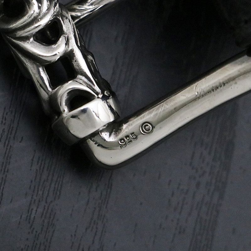 Chrome Hearts Chrome Hearts Three Piece Roller Belt Size 36 - 6 Thumbnail
