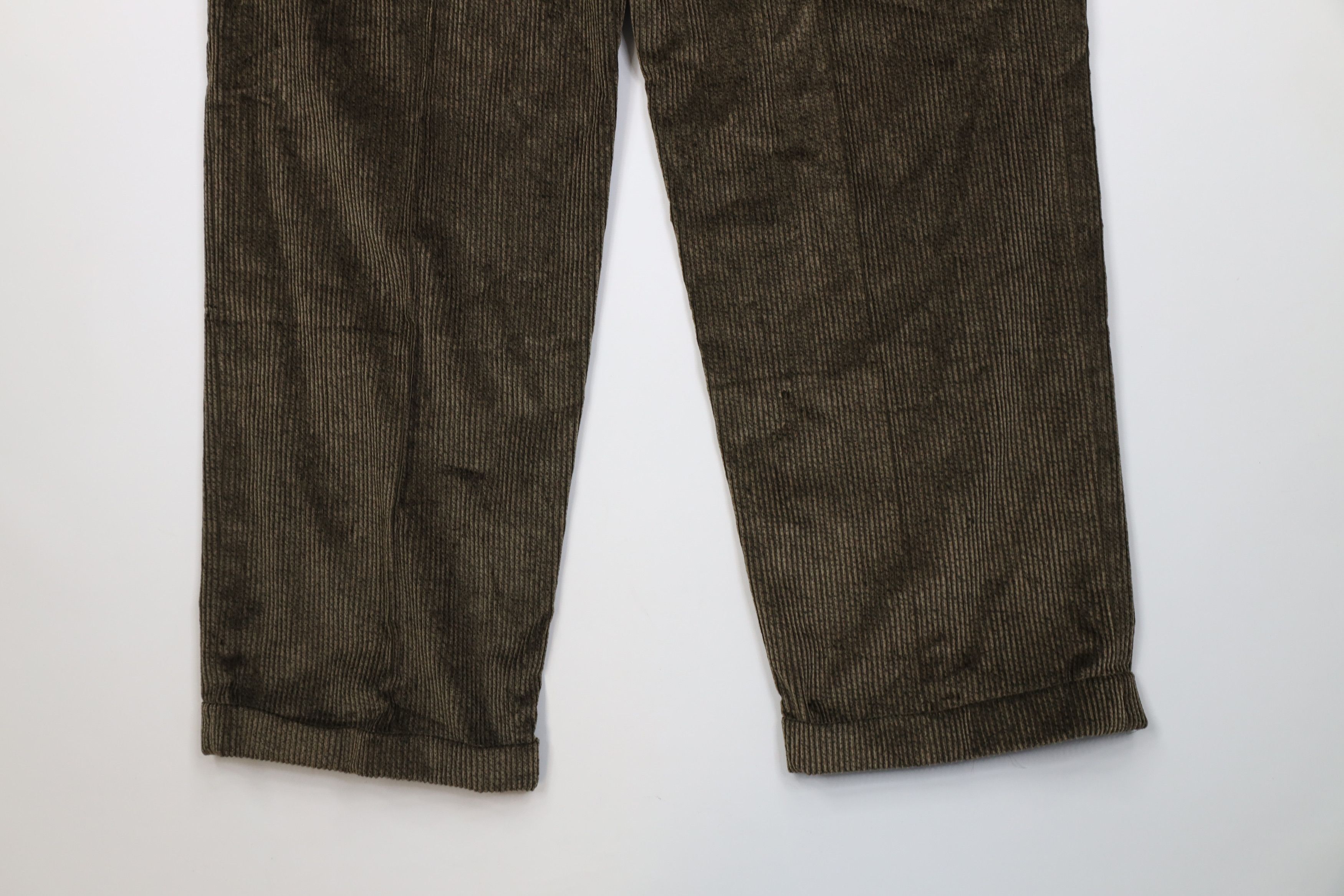 Vintage Vintage 90s Streetwear Wide Leg Corduroy Chino Pants USA Size US 38 / EU 54 - 13 Thumbnail