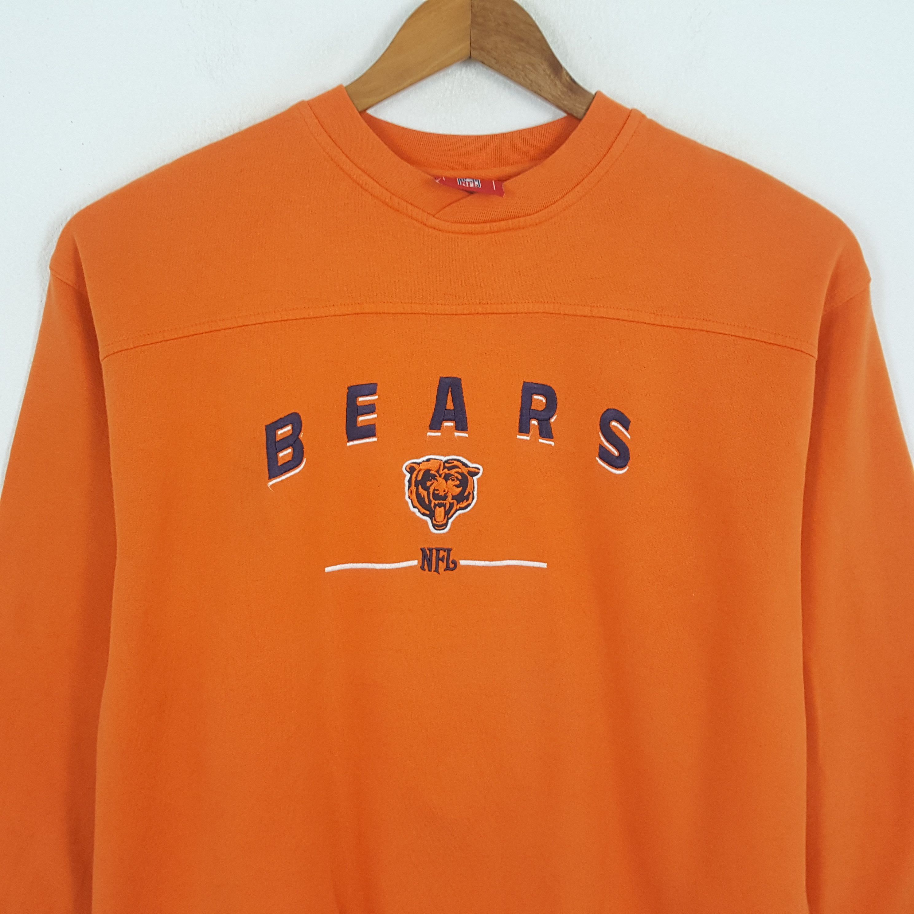 NFL × Vintage Vintage BEARS American Football NFL Team Sweatshirts Size US XL / EU 56 / 4 - 2 Thumbnail