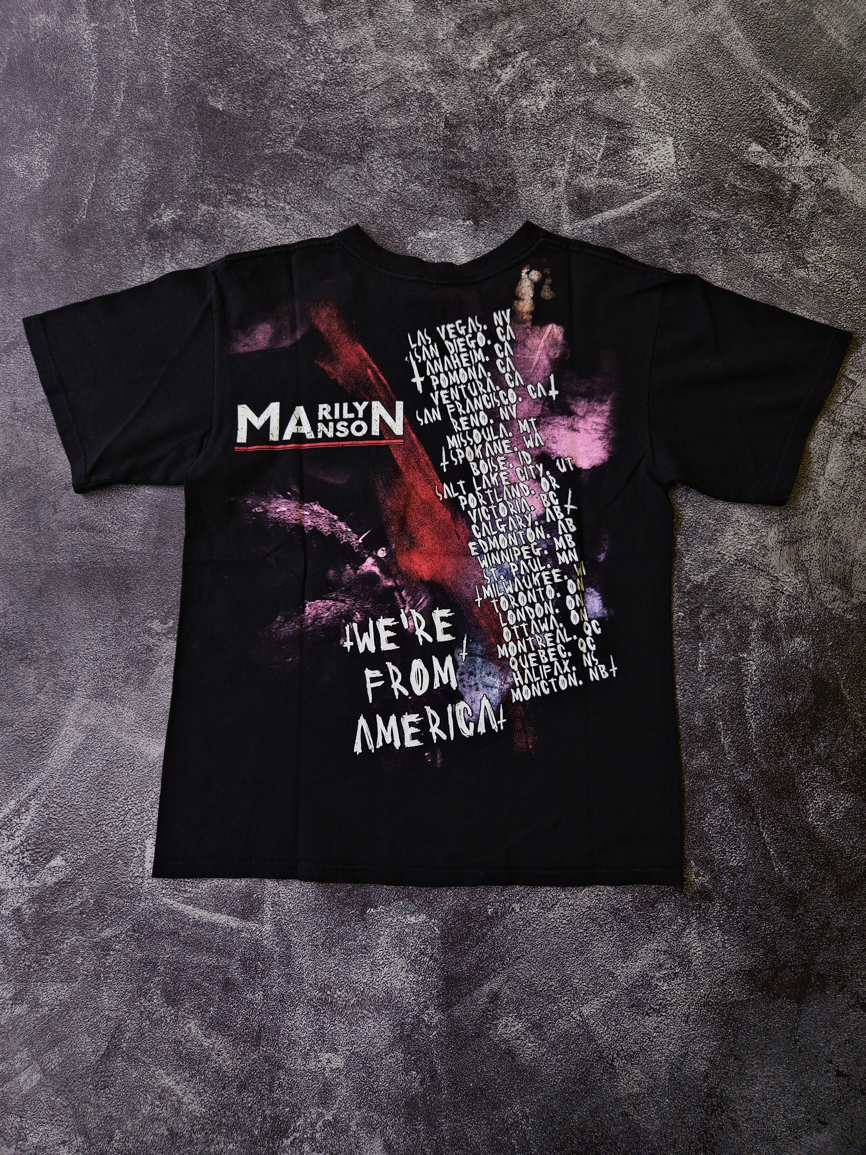 Marilyn Manson × Vintage Vintage Marilyn Manson T-Shirt Size M Size US M / EU 48-50 / 2 - 6 Thumbnail