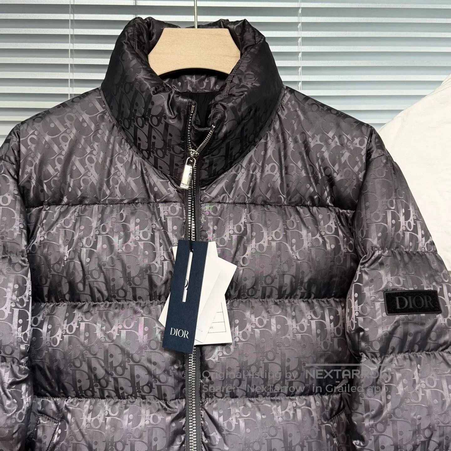Dior dior gray puffer jacket size 46. Size US L / EU 52-54 / 3 - 3 Thumbnail