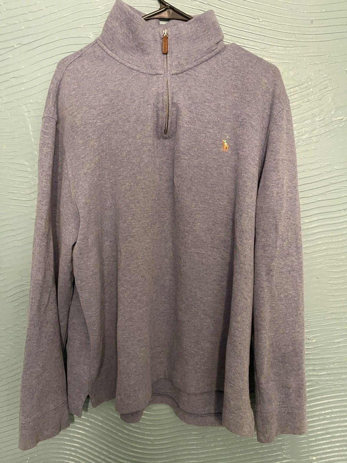 Polo Ralph Lauren Vintage Polo Ralph Lauren quarter zip up sweater XL Size US XL / EU 56 / 4 - 5 Thumbnail