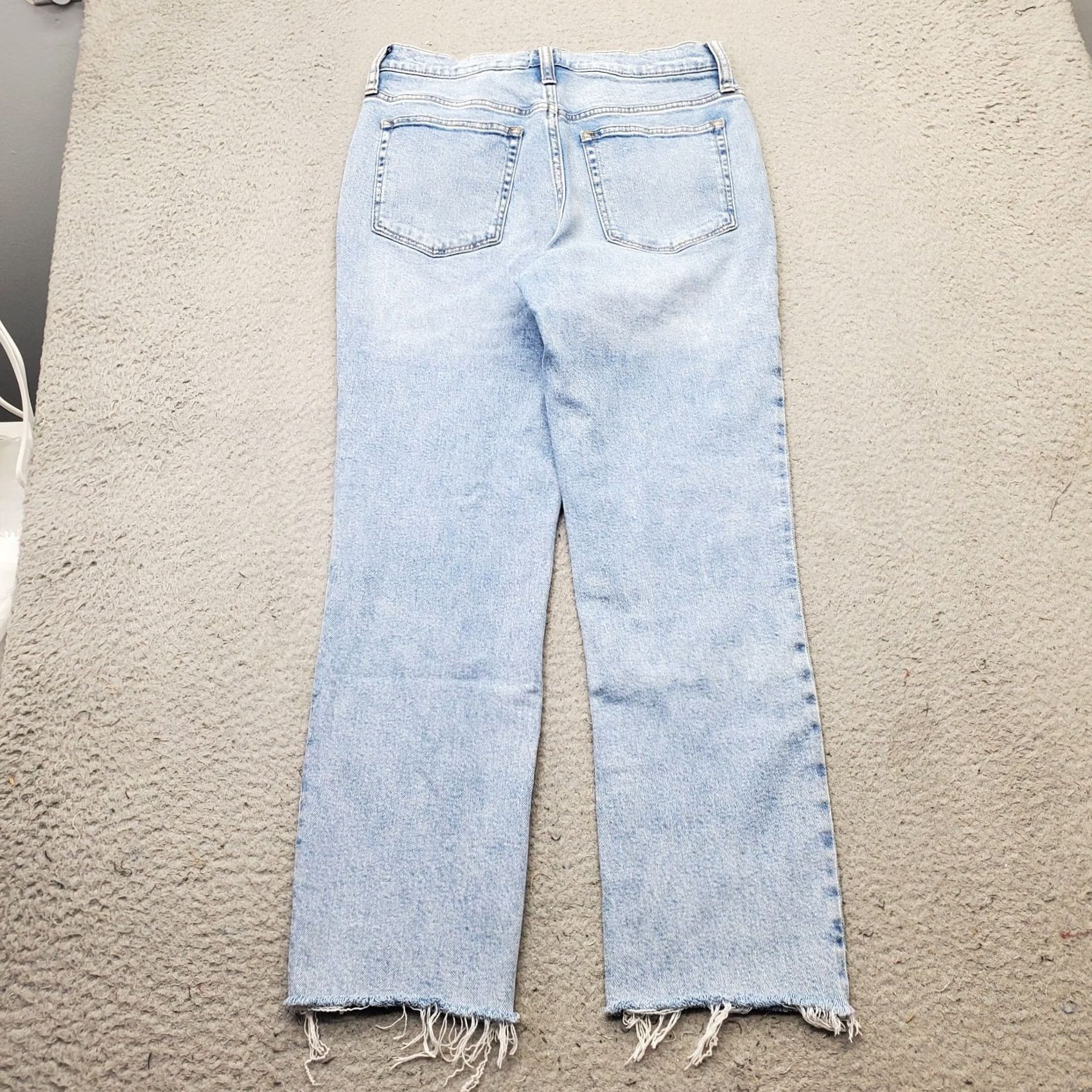 J.Crew J.Crew Essential Jeans Womens 28 Blue Denim Straight 5-Pocket Regular Size: 28 Womens Blue Jeans Size 28" / US 6 / IT 42 - 2 Thumbnail