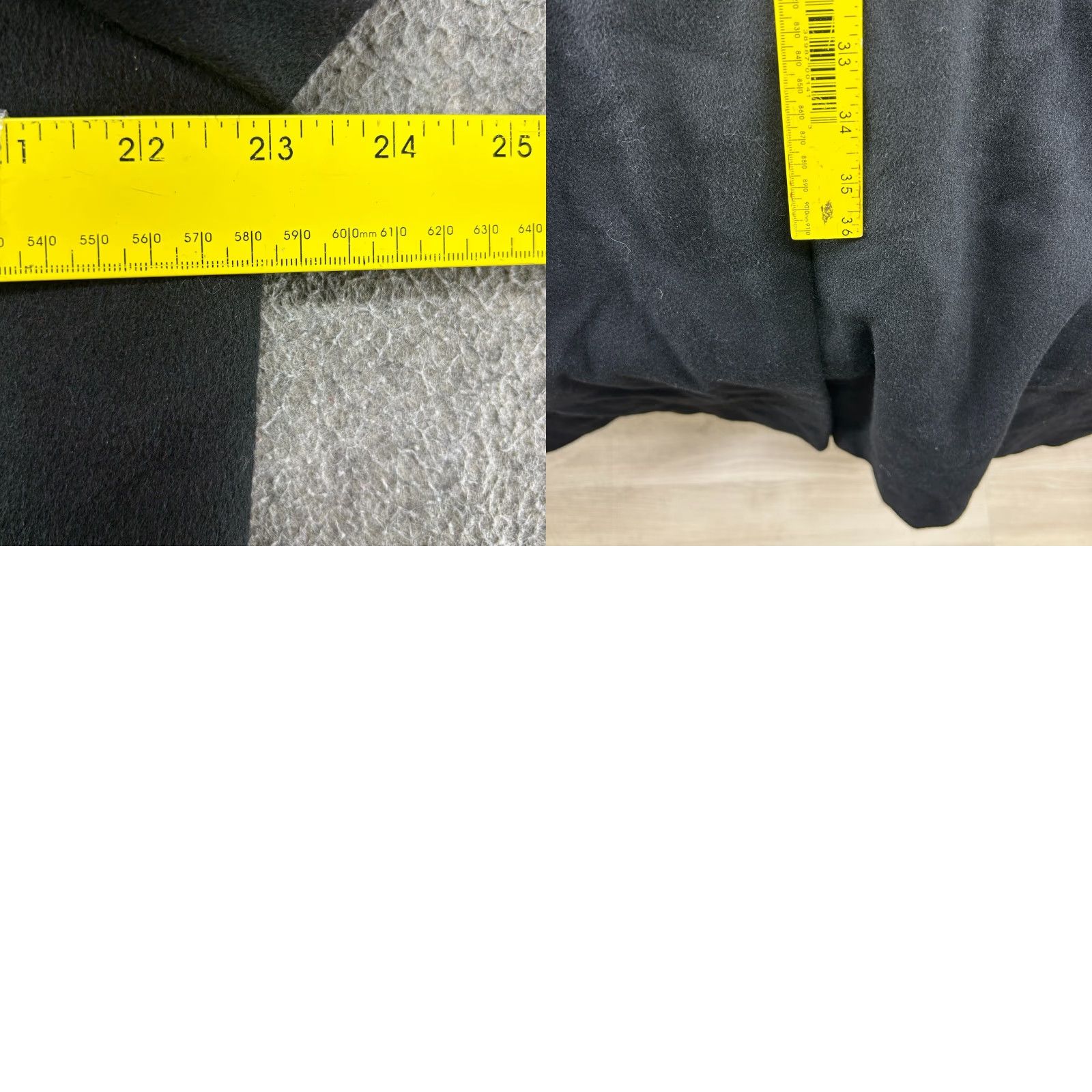 Jones New York VINTAGE Jones New York Coat Women XL Black Wool Long Trench Double Breasted 90s Overcoat Size XL / US 12-14 / IT 48-50 - 9 Thumbnail