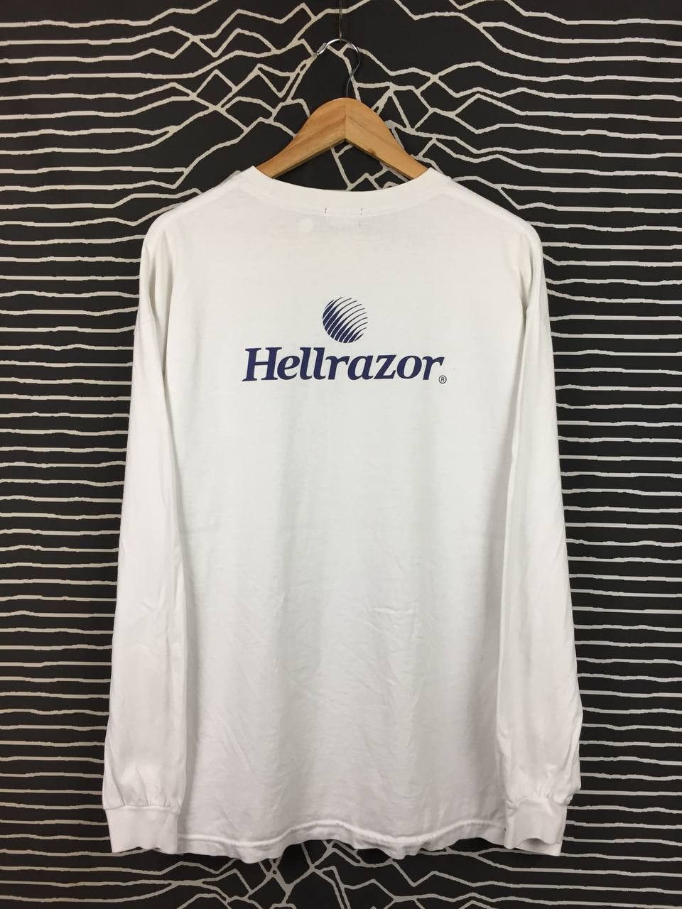 Japanese Brand Hellrazor Japanese Skate Streetwear Brand Long Sleeve Tee Size US XL / EU 56 / 4 - 1 Thumbnail