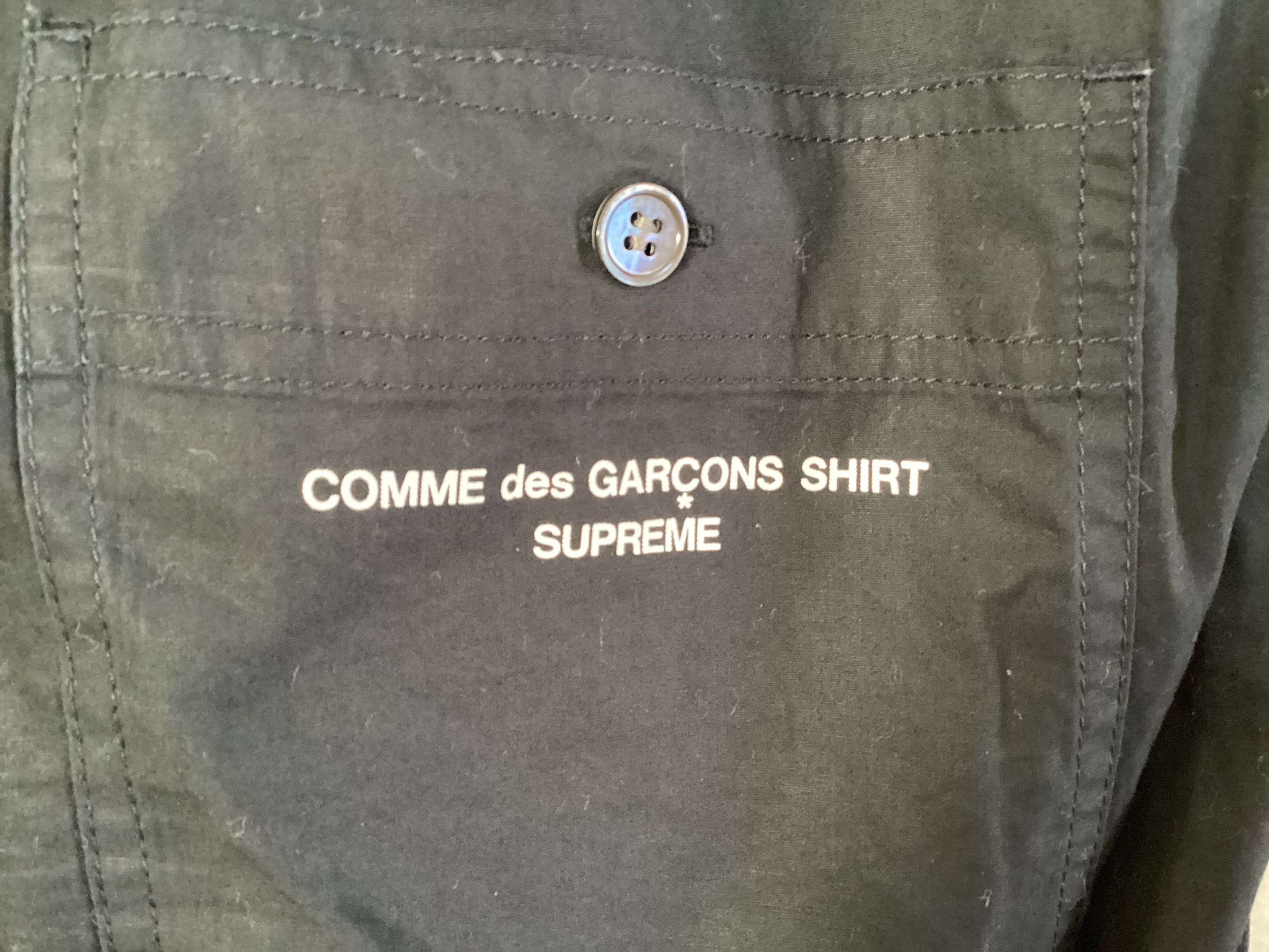 Supreme (L)Supreme Comme des Garcons SHIRT Patchwork Skate Pant Size US 34 / EU 50 - 3 Thumbnail
