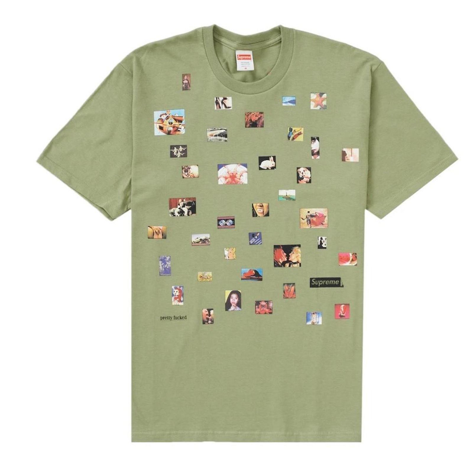 Supreme Supreme Pretty Fucked T Shirt in Light Olive Size US S / EU 44-46 / 1 - 1 Thumbnail