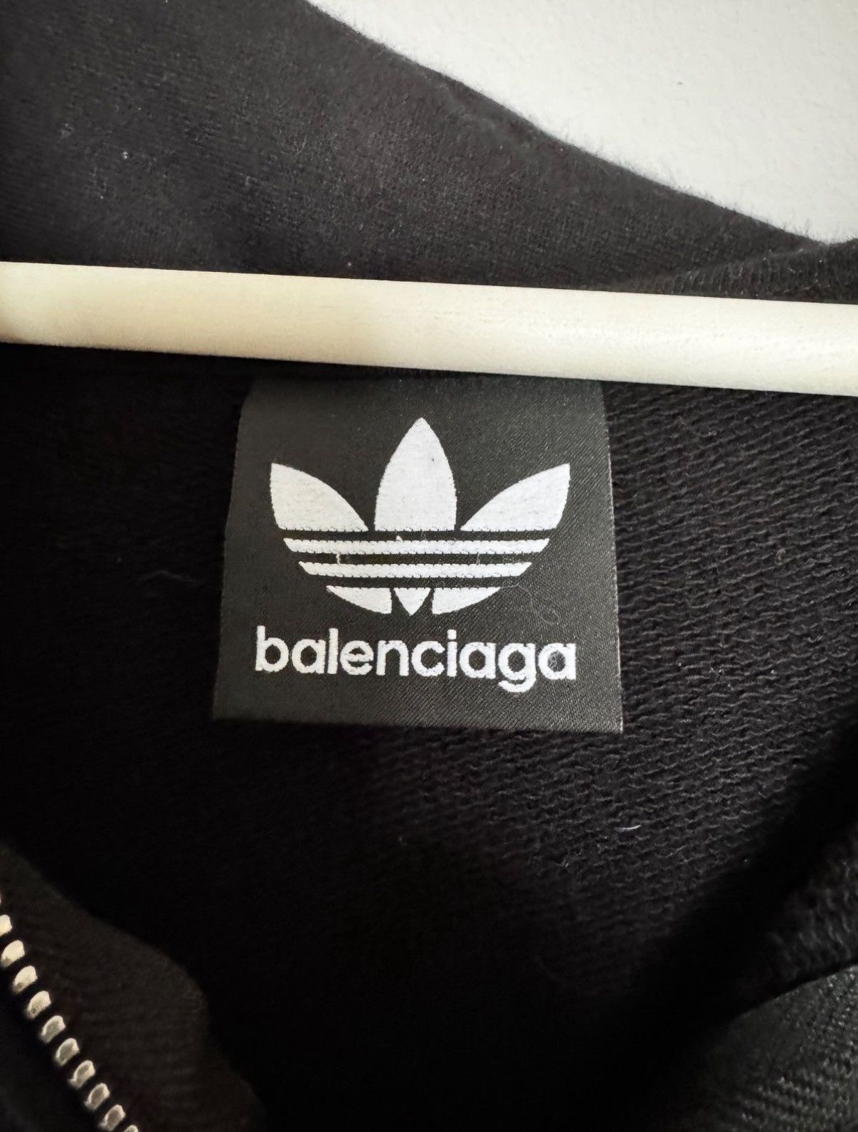 Adidas × Balenciaga Balenciaga Adidas Zip Hoodie Small Fit Size US S / EU 44-46 / 1 - 3 Thumbnail