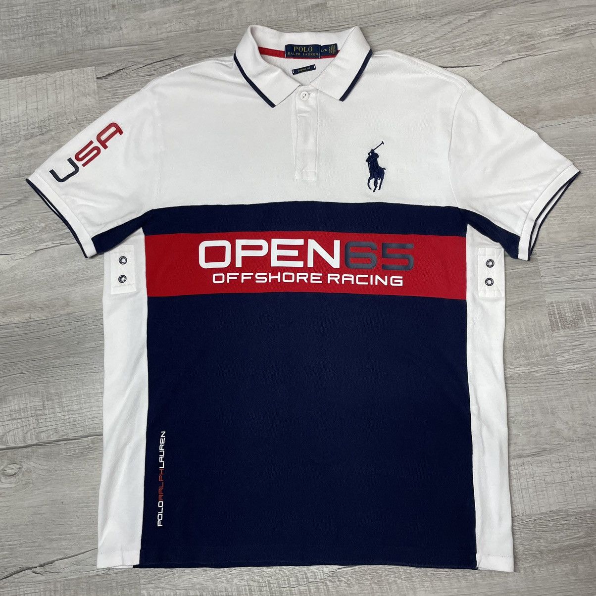 Ralph Lauren Chief Keef Style Polo Ralph Lauren Racing Polo | Grailed