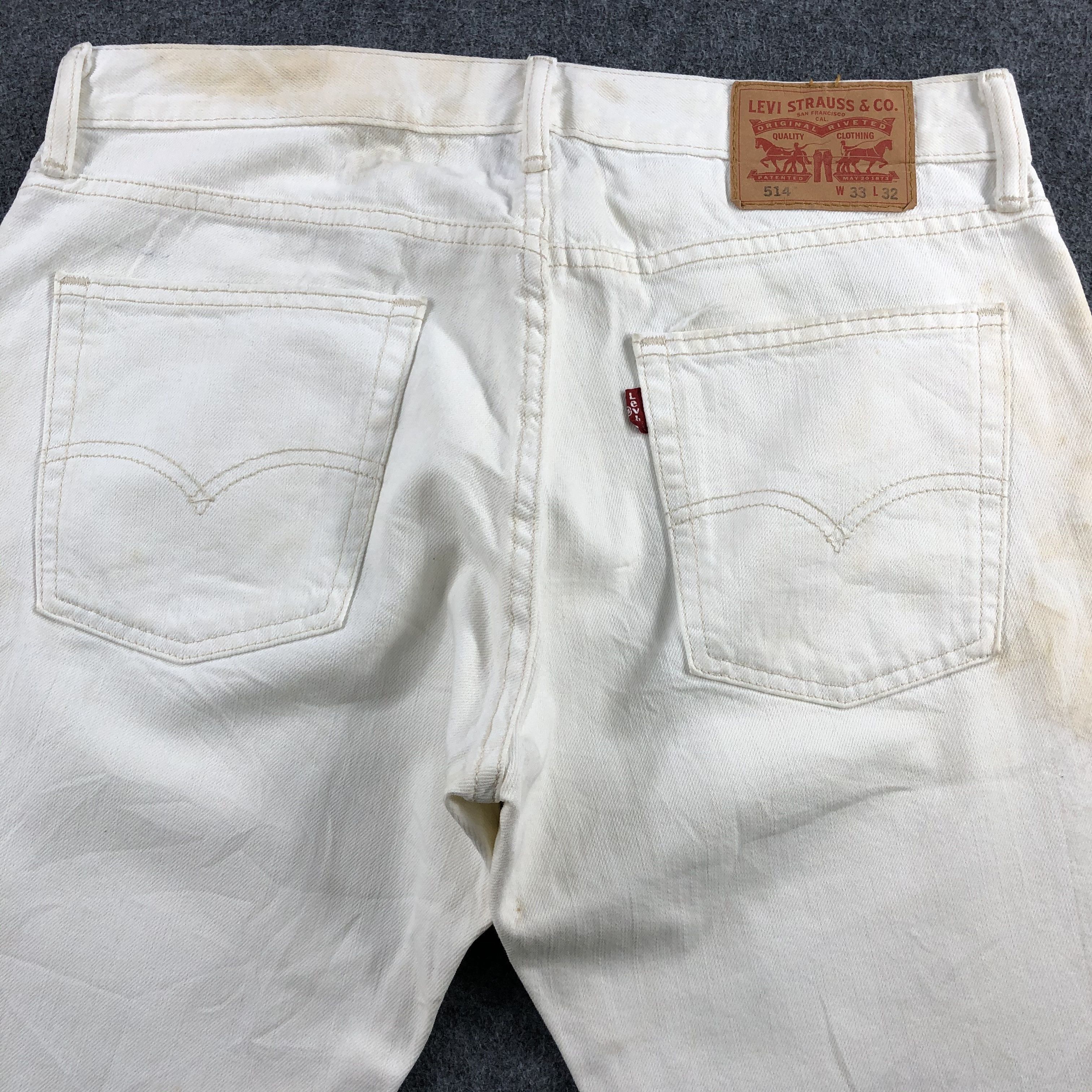 Levi's Vintage Light Wash Levis 514 Jeans-J1509 Size US 34 / EU 50 - 4 Thumbnail
