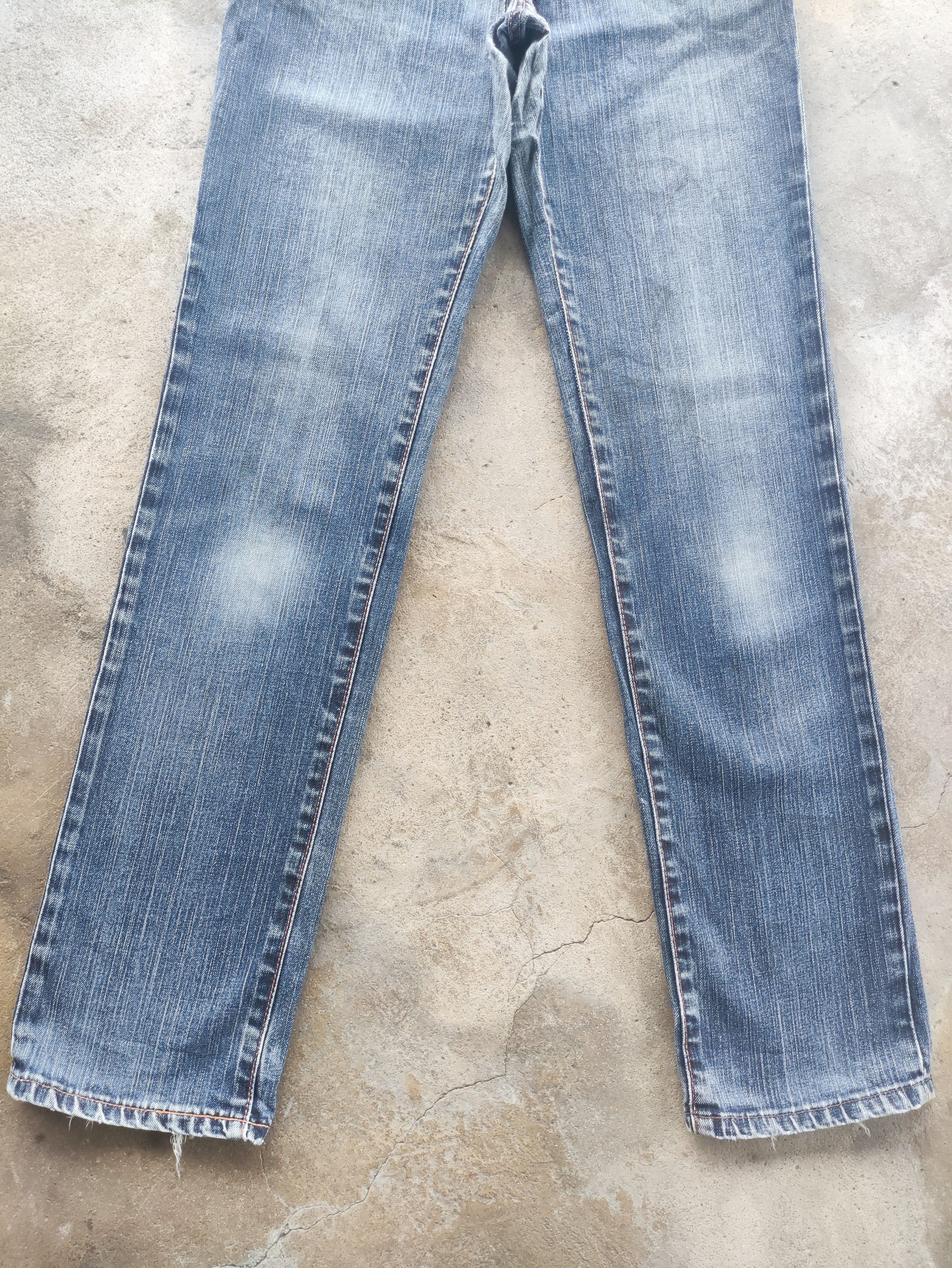 Edwin Vintage Edwin Brand Straight Cut Jeans Faded Ripped Pants Size US 29 - 4 Thumbnail