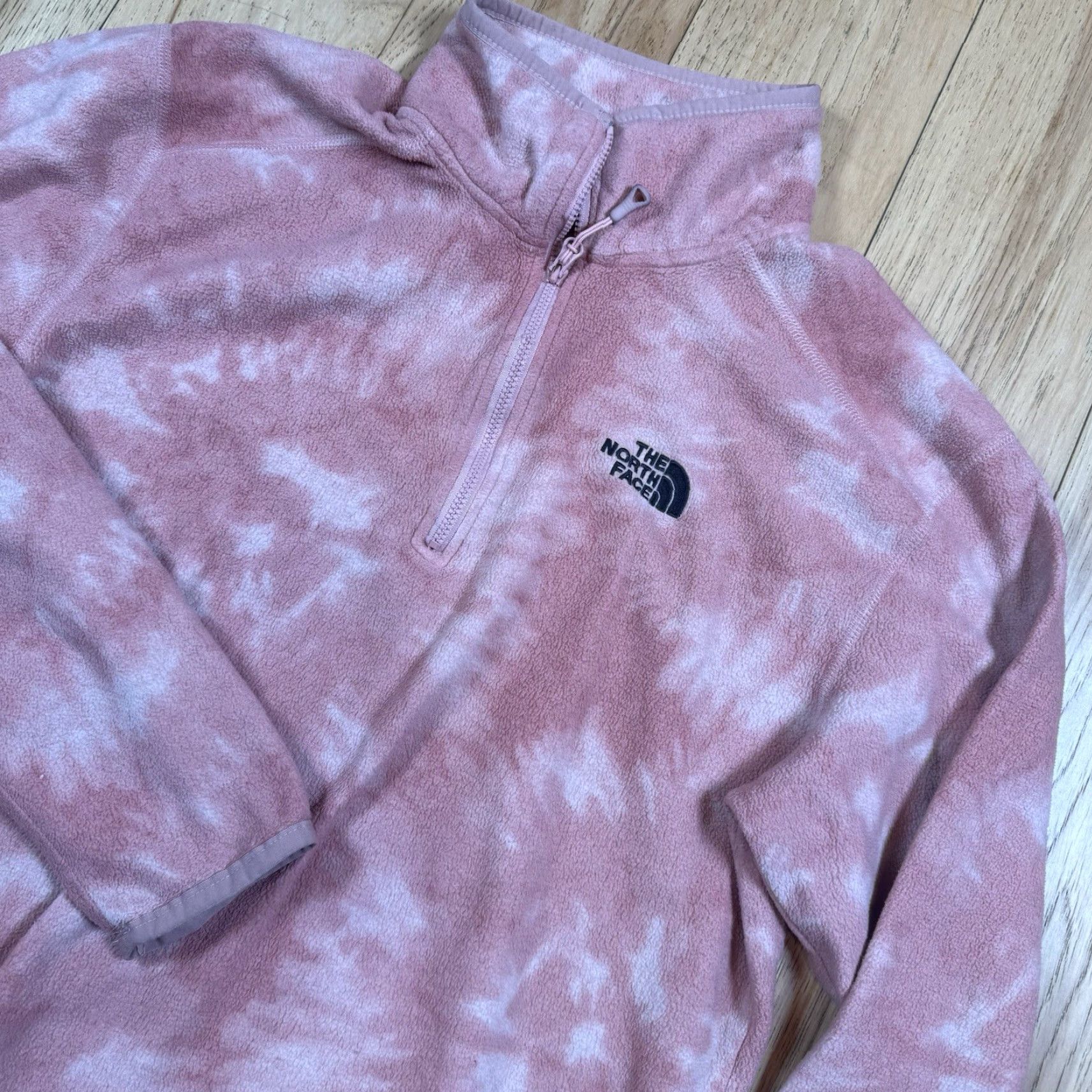 The North Face The North Face 100 Glacier 1/4 Zip Fleece Jacket Mens L Tie Dye AOP Multicolor Year 00s Size US L / EU 52-54 / 3 - 3 Thumbnail