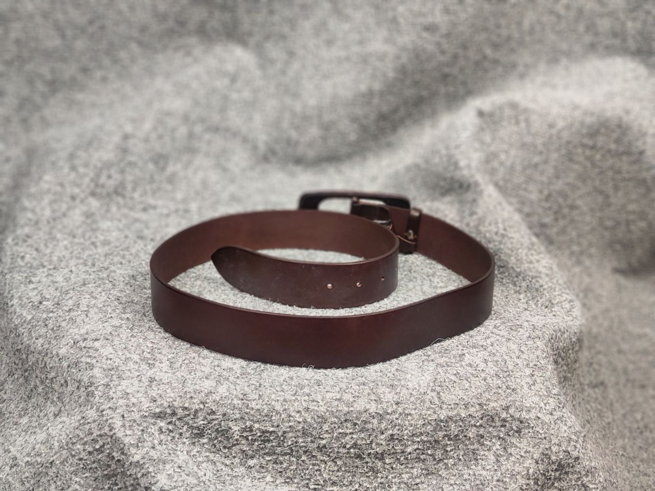Other Fabrizio Mancini leather Itali Classic Brown Vintage Belt Size ONE SIZE - 7 Thumbnail