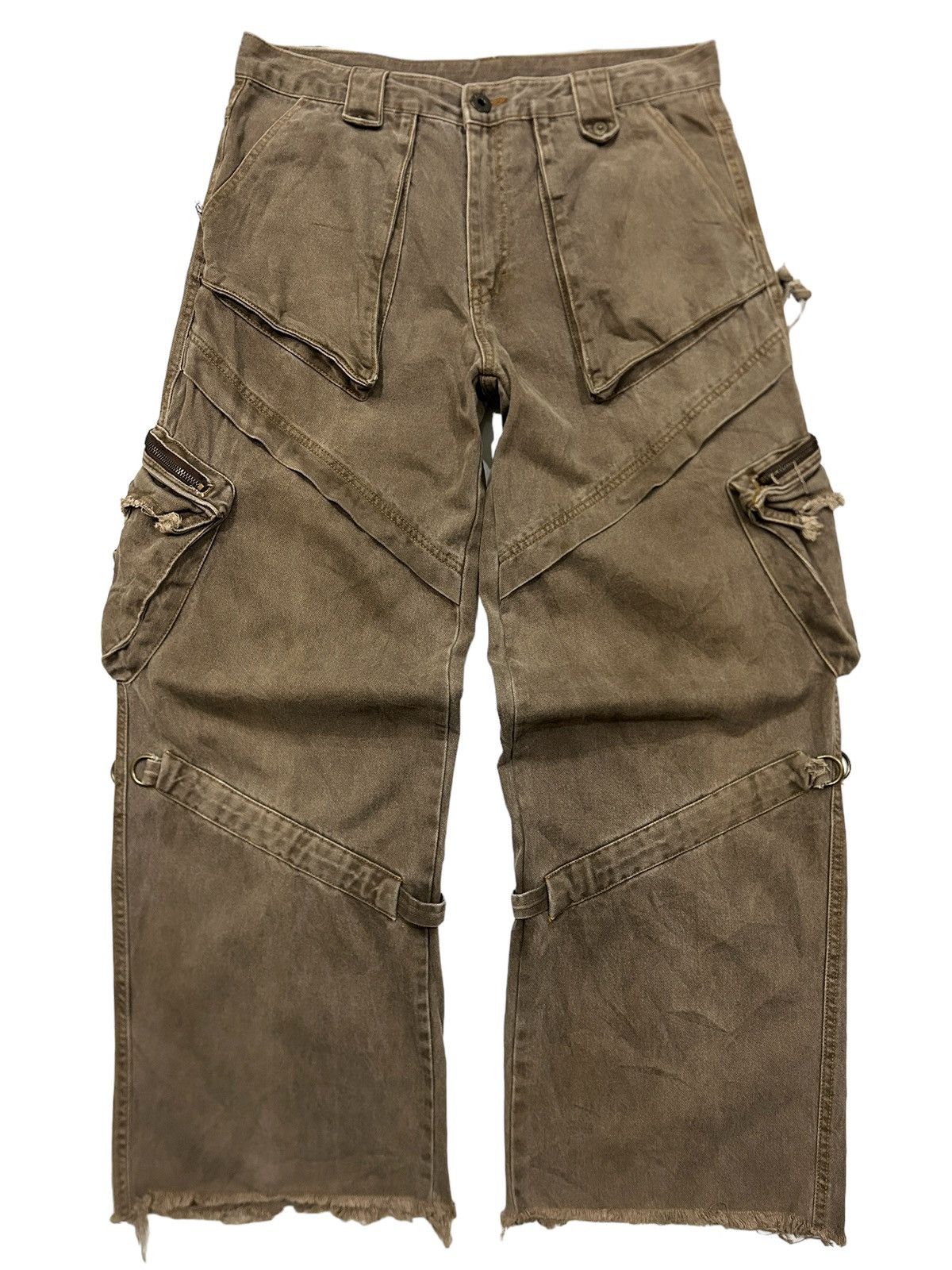 Streetwear y2k Baggy Cargo KaKamer-ri Loose Style | Grailed