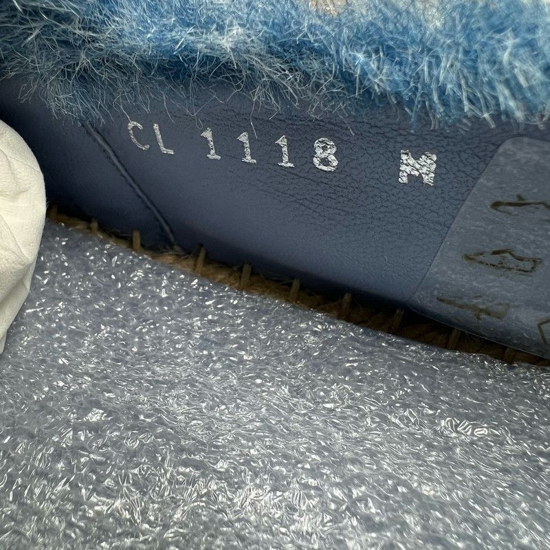 Louis Vuitton Louis Vuitton Classic Logo Blue Fisherman Shoes -2505 Size US 6 / IT 36 - 7 Thumbnail