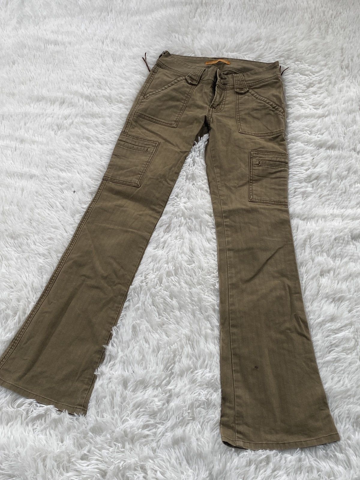 Levi's 🔥HOT LADY🔥 Levi’s Lady style cargo jeans bootcut Size 26" / US 2 / IT 38 - 2 Thumbnail