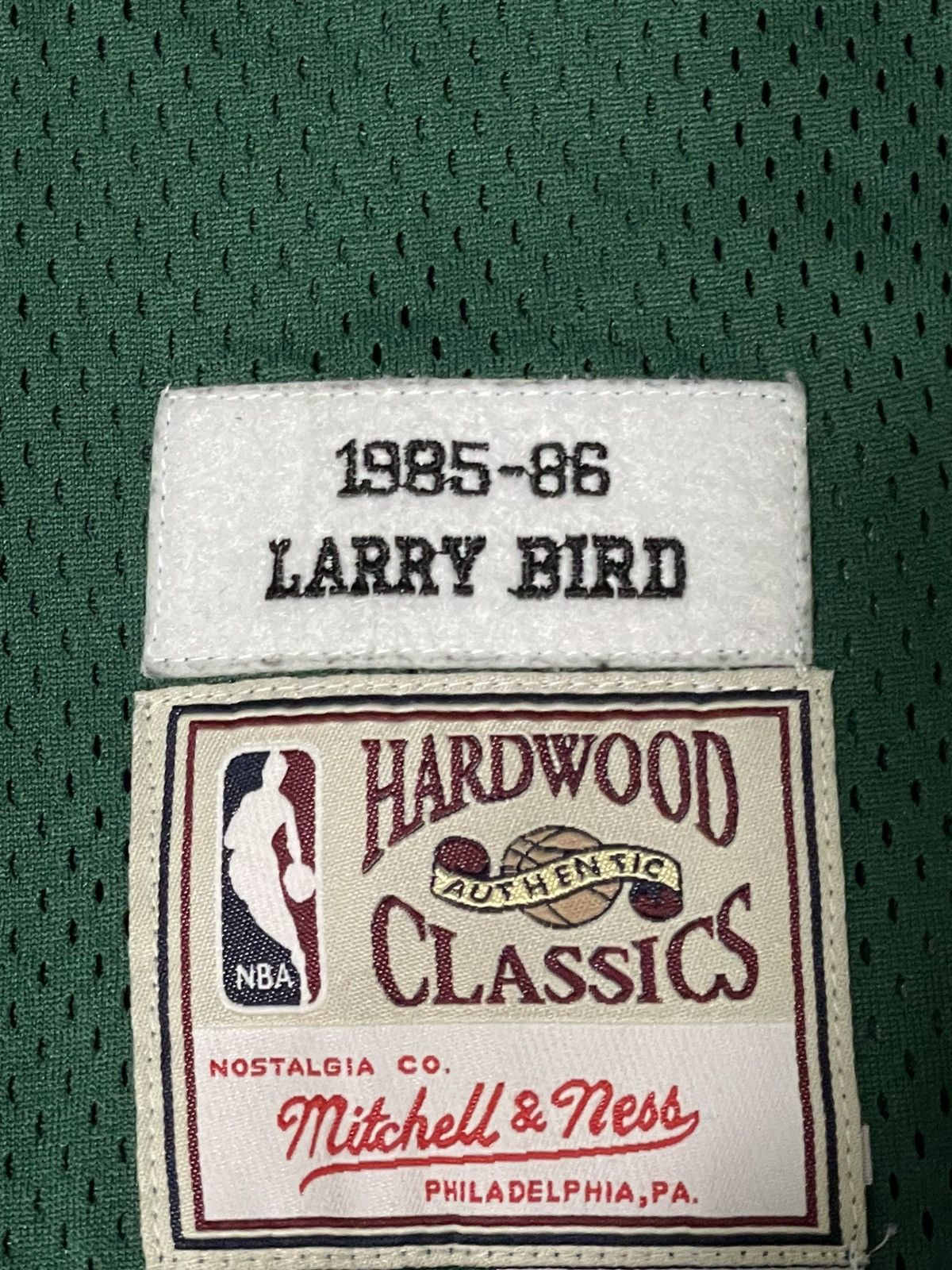 Men's Boston Celtics Larry Bird Mitchell & Ness Classic