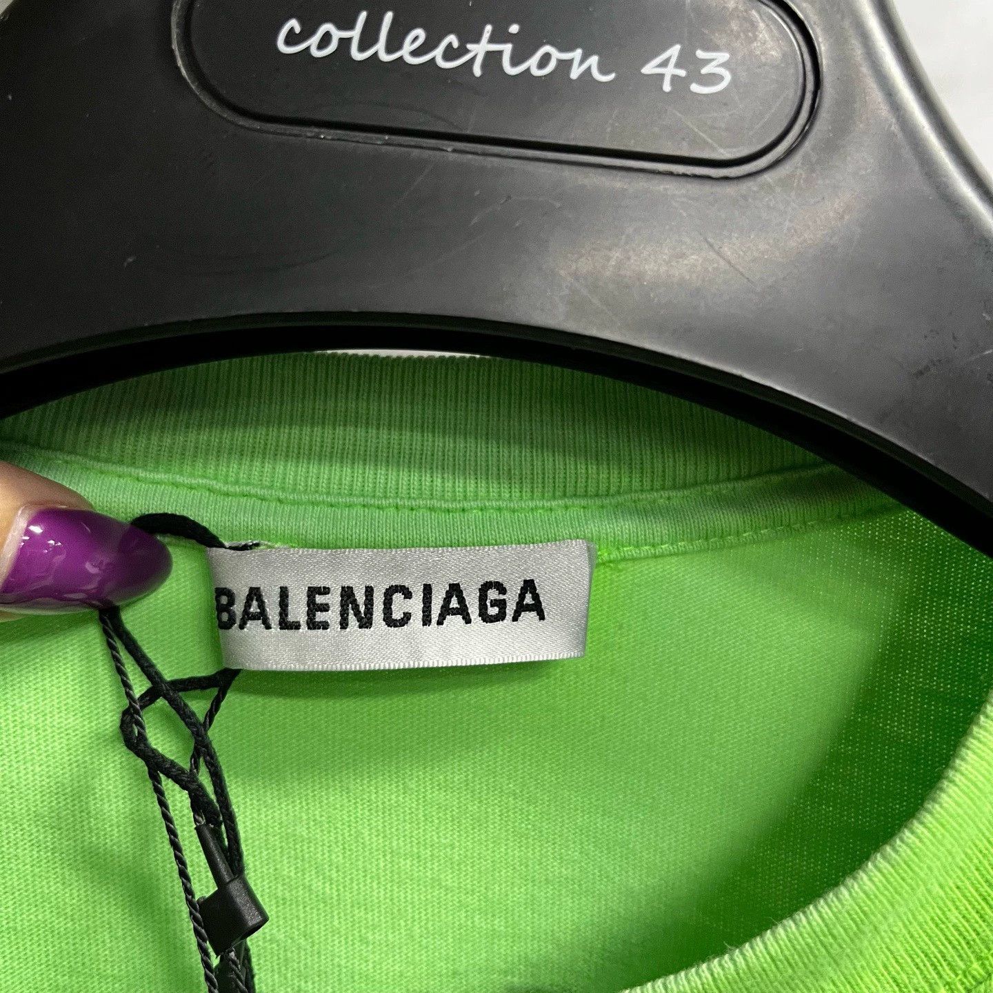 Balenciaga balenciaga neon green vintage t-shirt Size US S / EU 44-46 / 1 - 2 Thumbnail