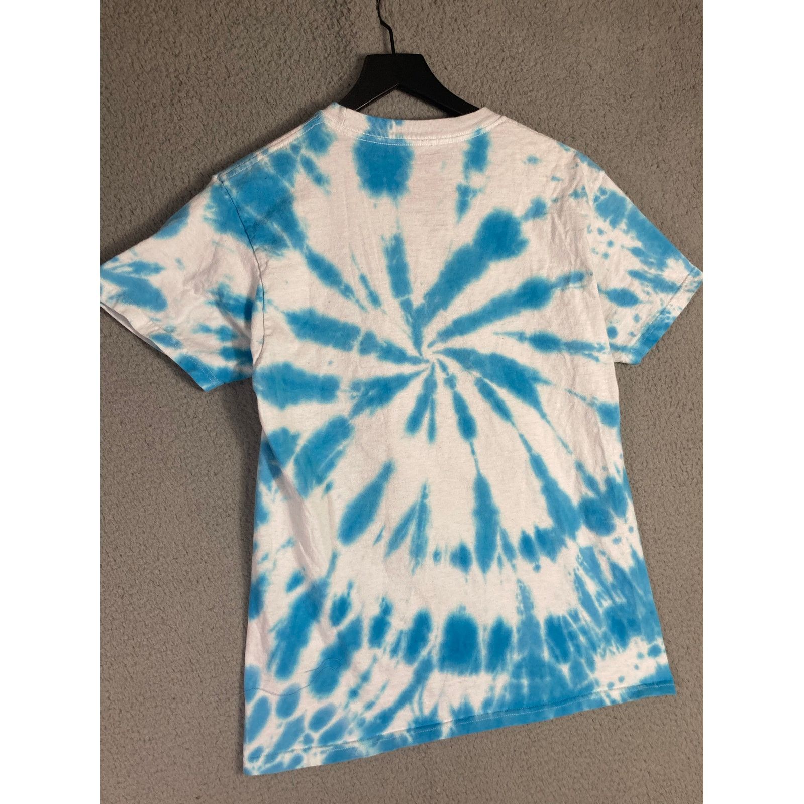 Other Aaliyah Women's Tie Dye Graphic Tee Blue Medium Music Size M / US 6-8 / IT 42-44 - 8 Thumbnail